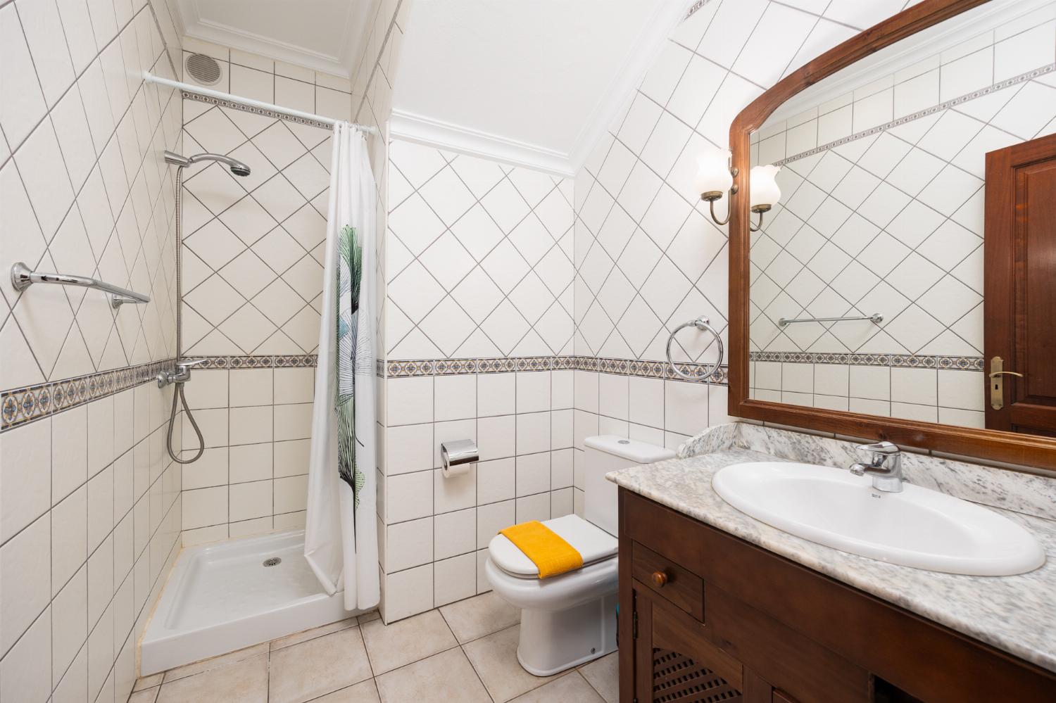 Family bathroom with shower