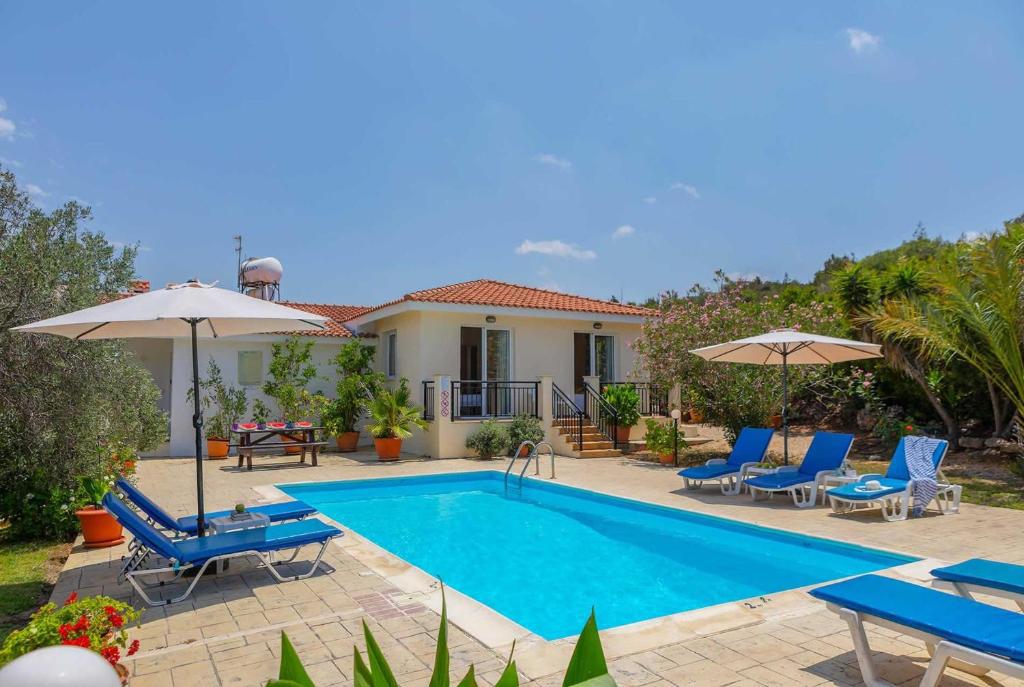 ,Beautiful villa with private pool