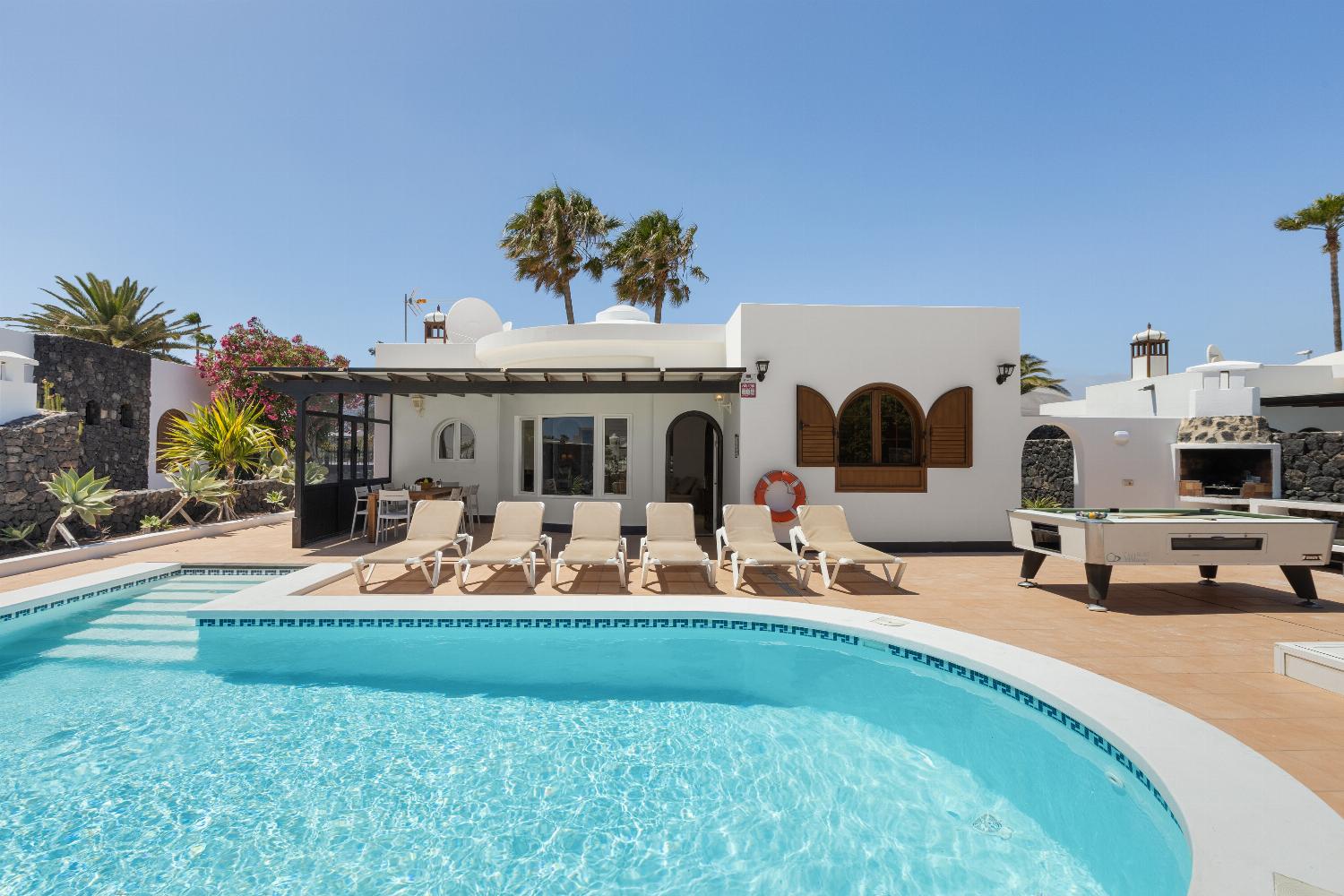 ,Beautiful villa with private pool and terrace