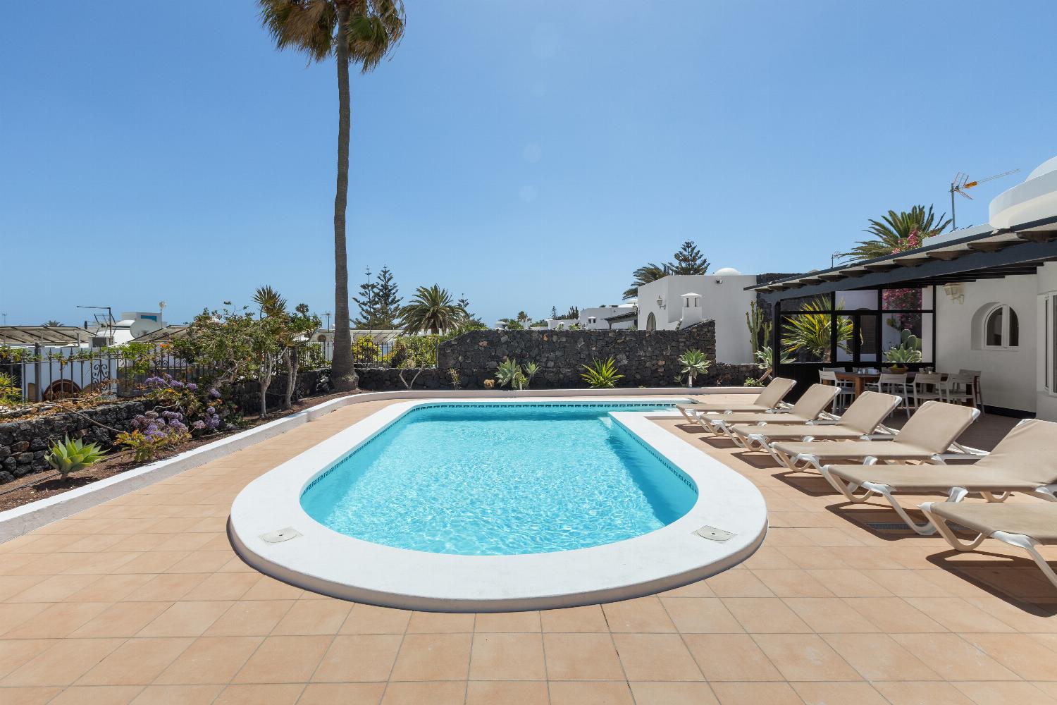 Private pool and terrace