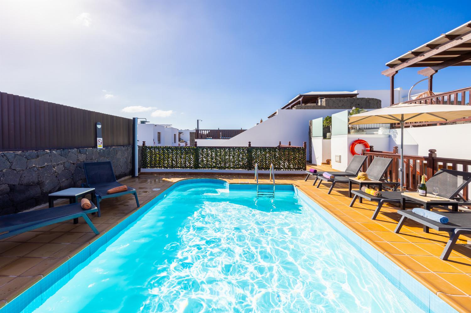 Private pool and terrace