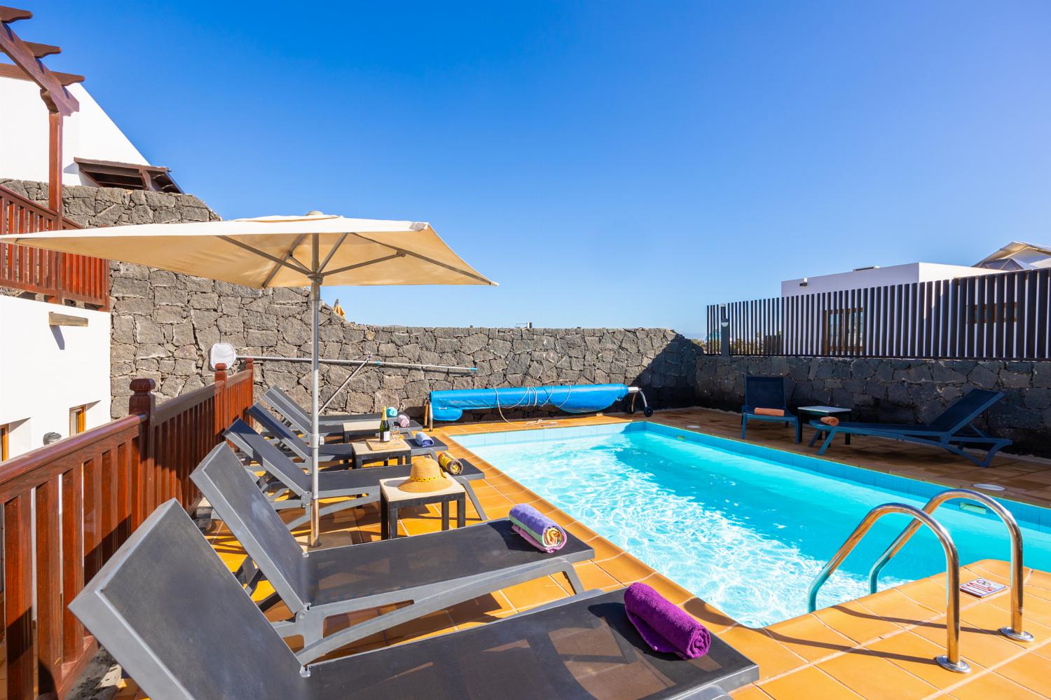 Private pool and terrace