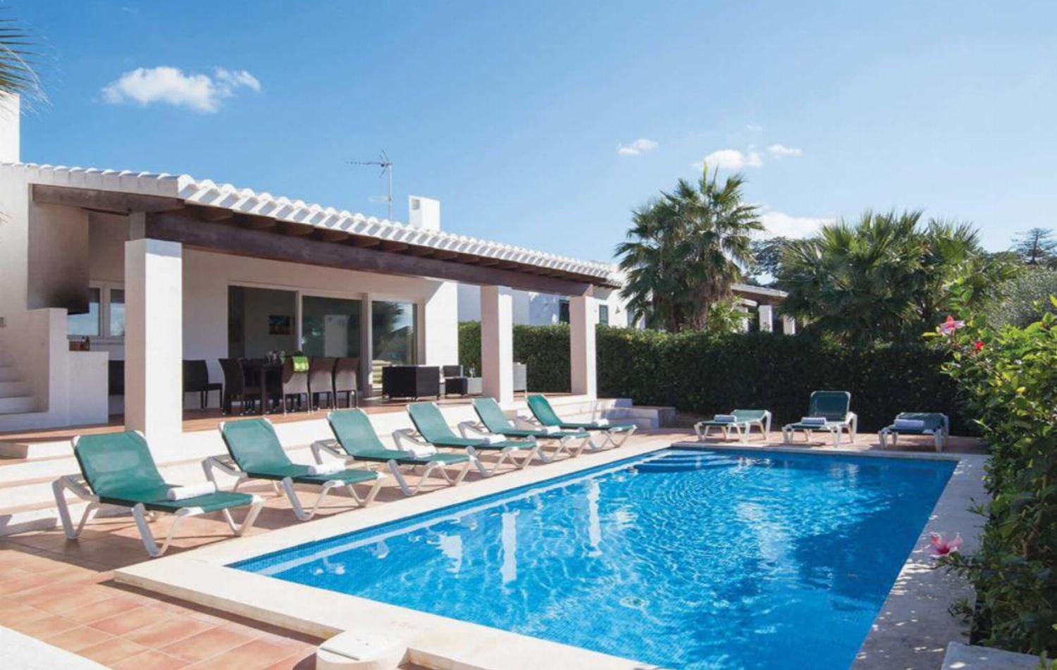 ,Beautiful villa with private pool