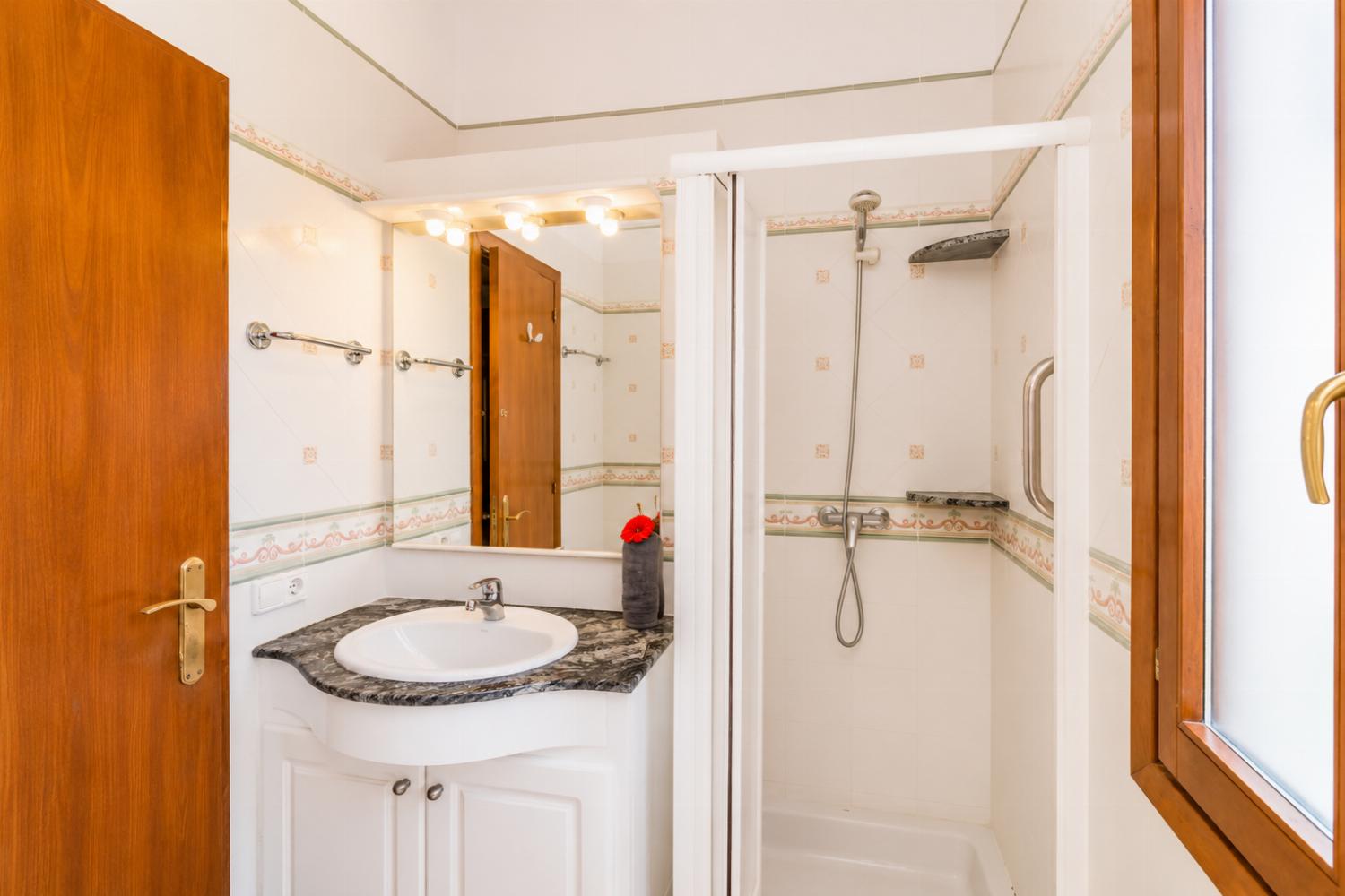 Family bathroom with shower