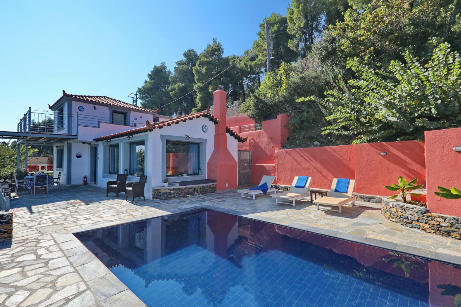 ,Beautiful villa with private pool and terrace