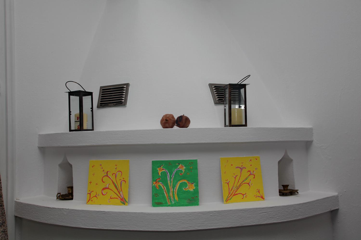 Ornamental fireplace