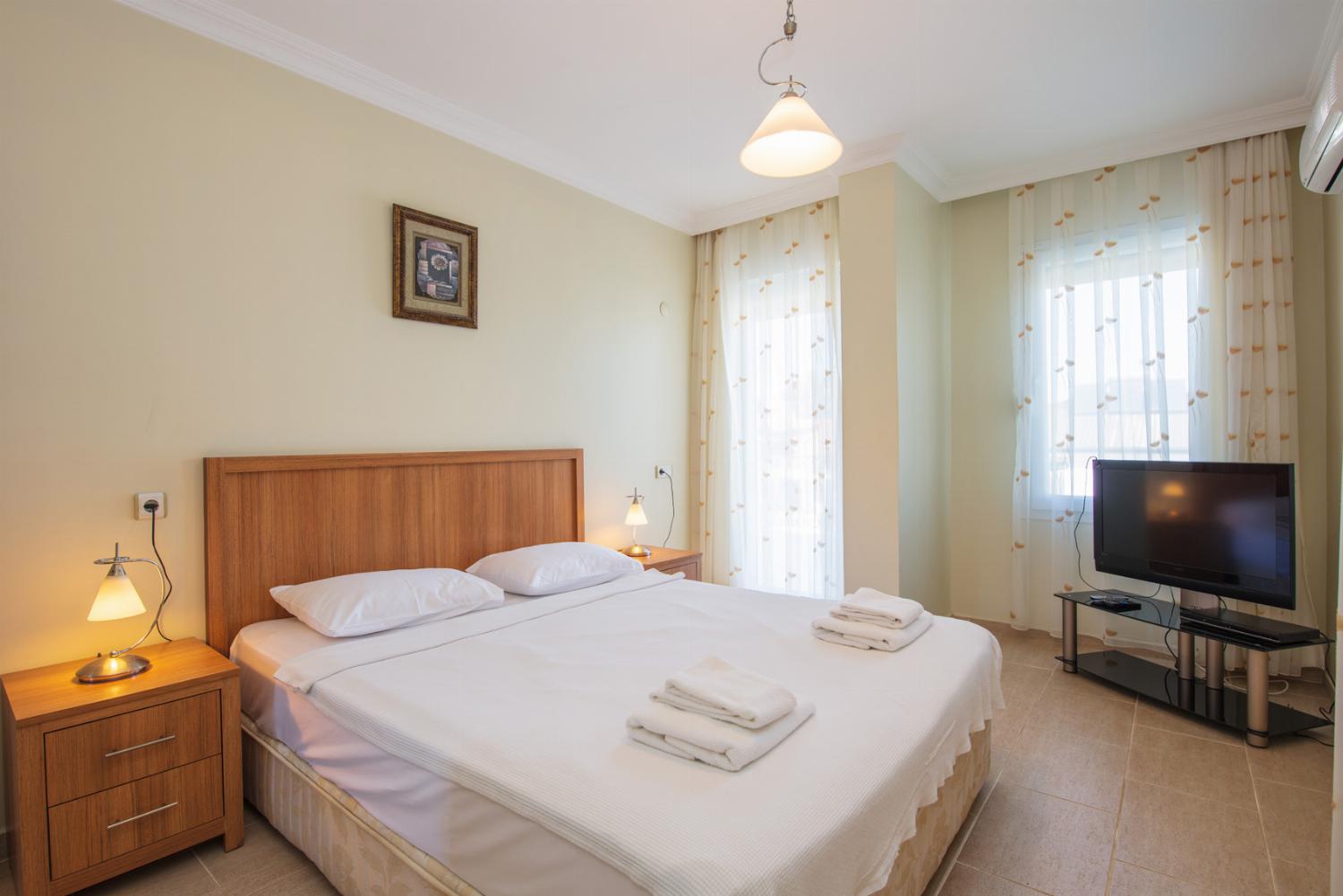 Double bed bedroom with A/C