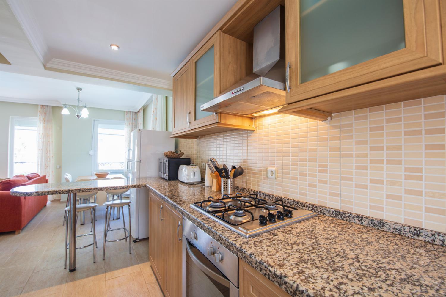 Equipped kitchen