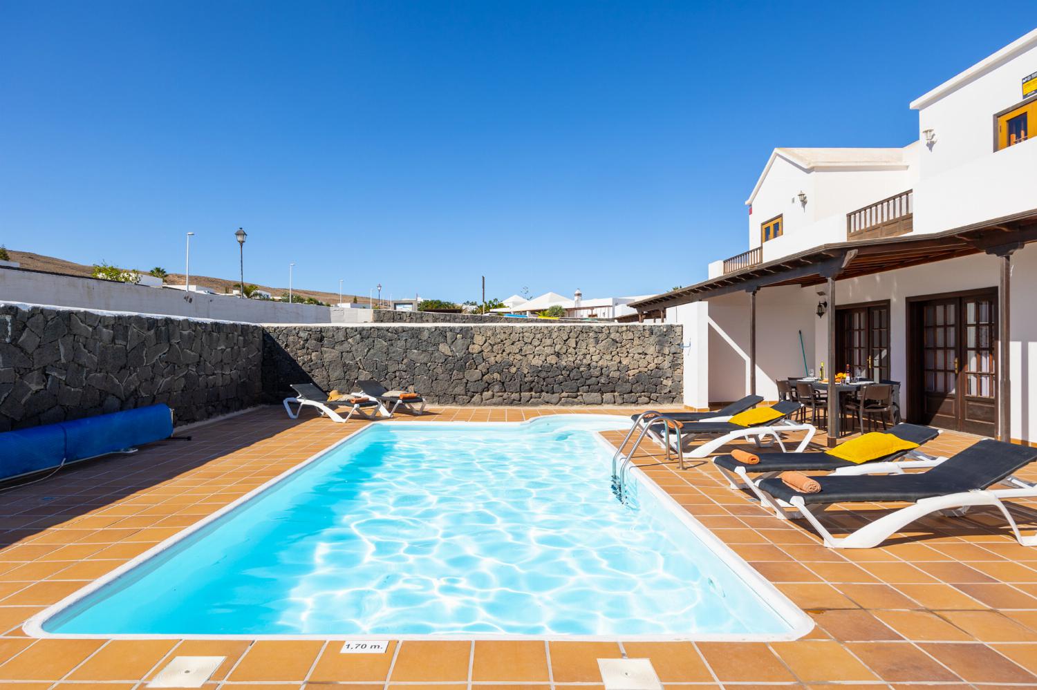 Private pool and terrace