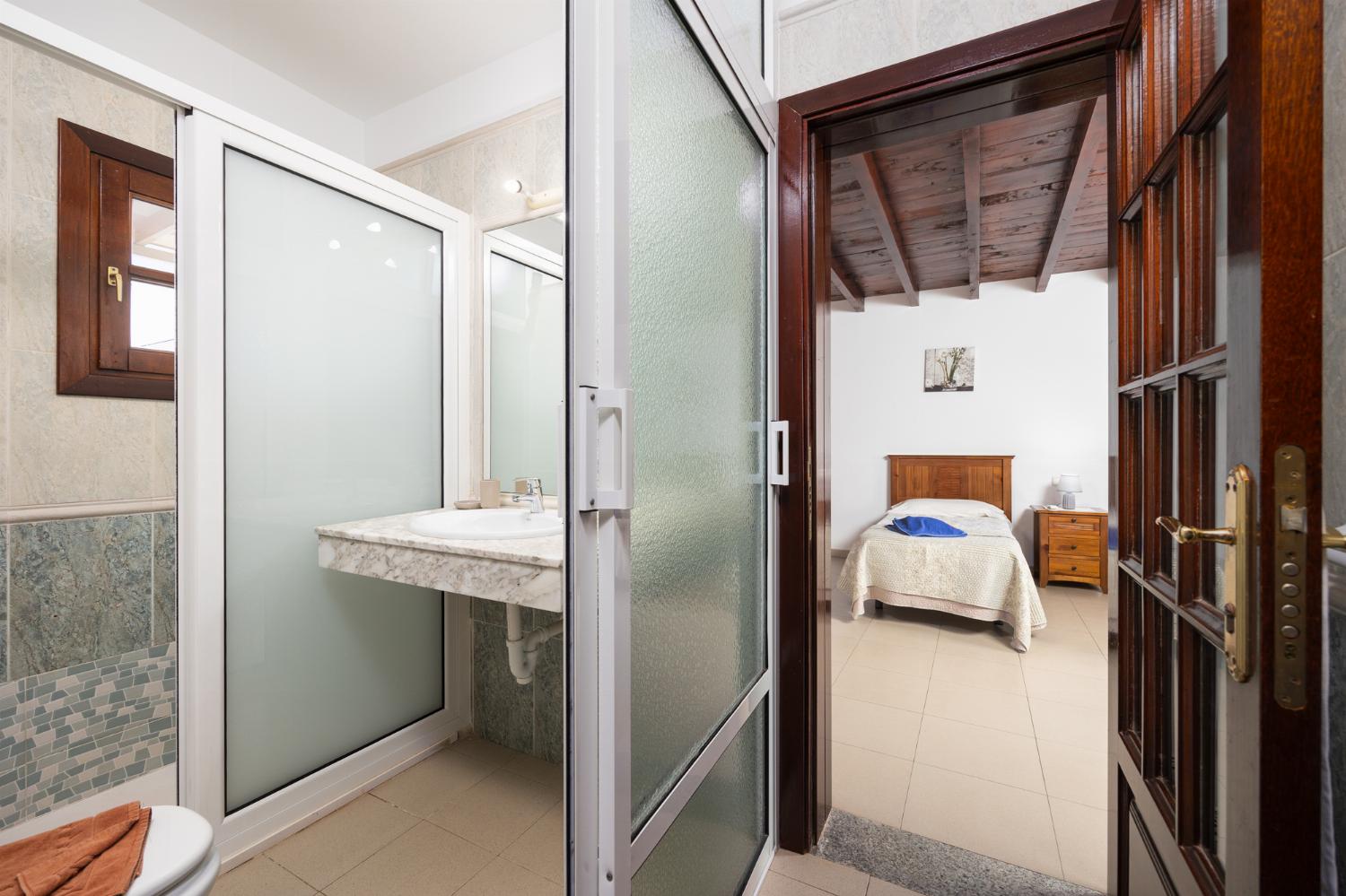 Family bathroom with shower