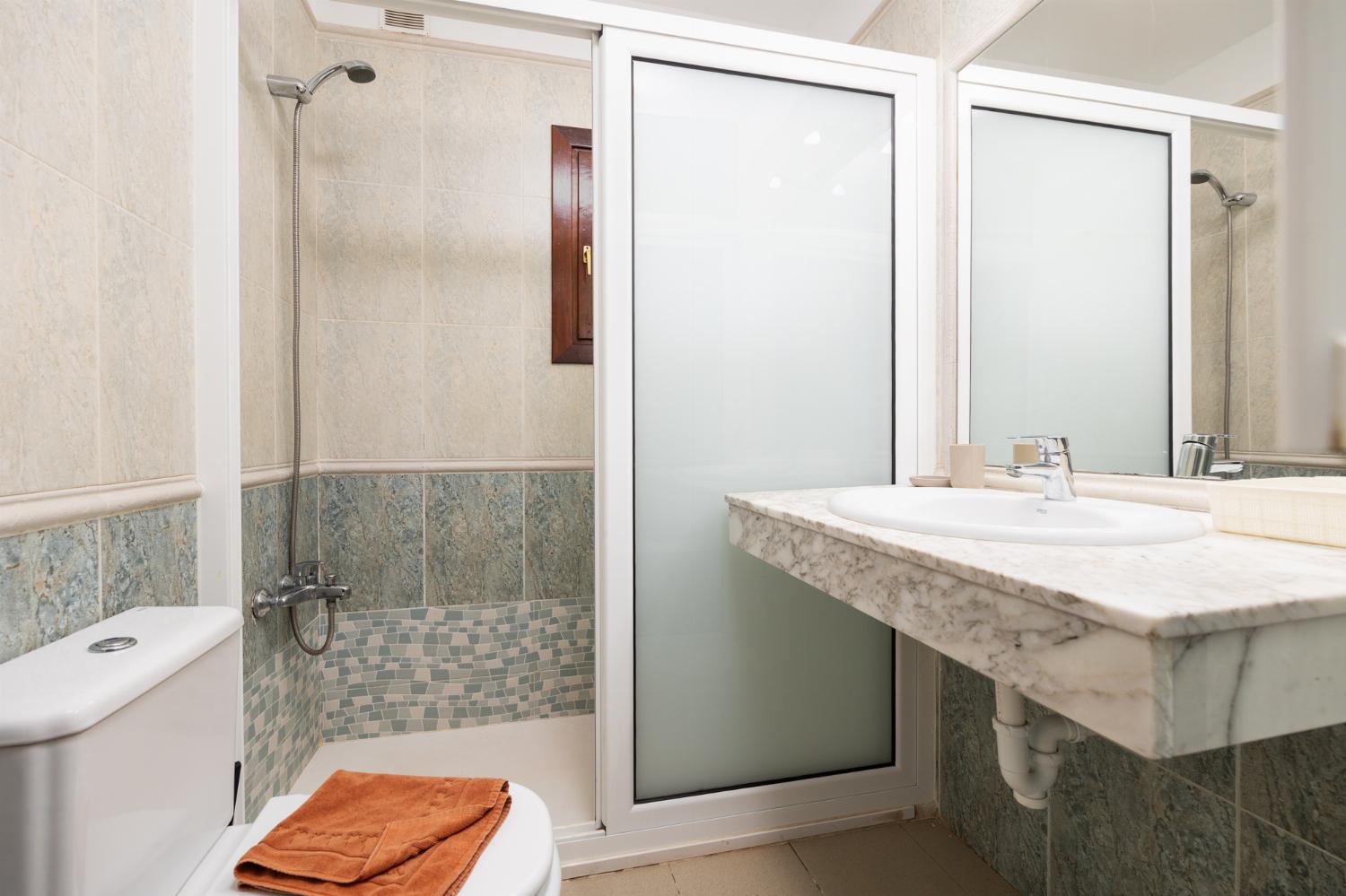 Family bathroom with shower