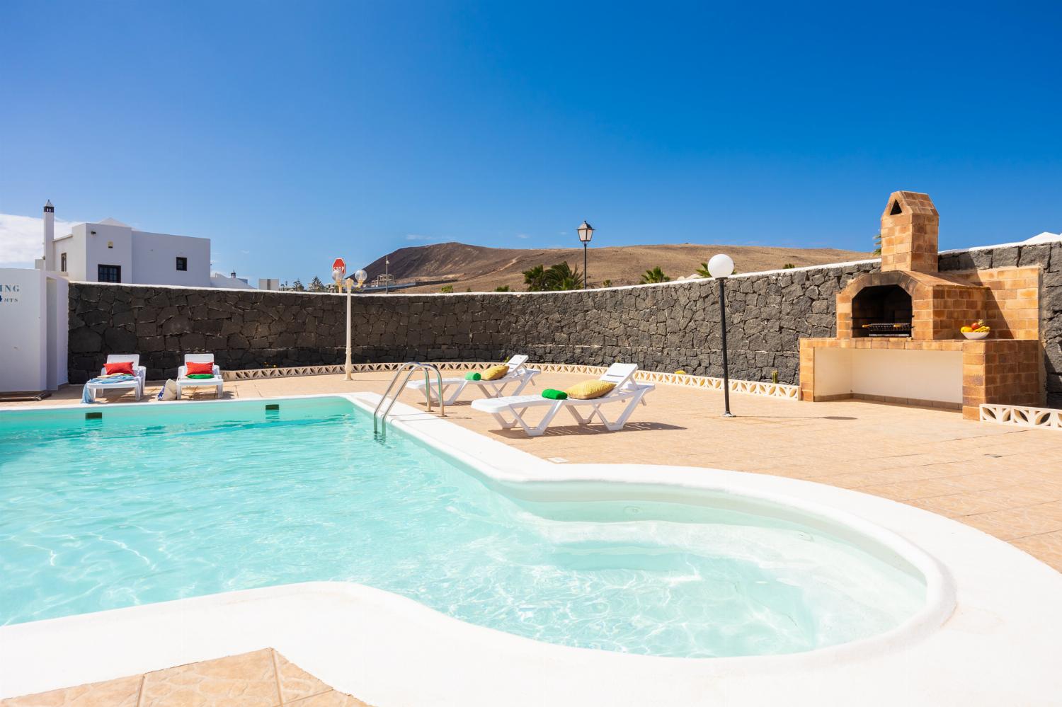 Private pool and terrace