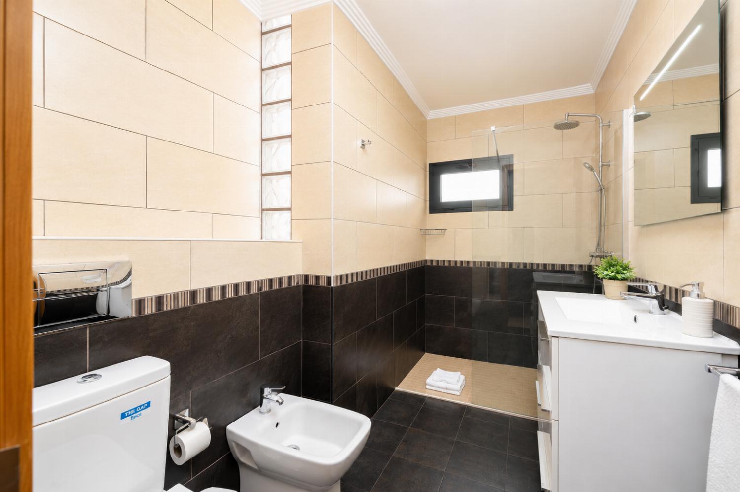 Family bathroom with shower