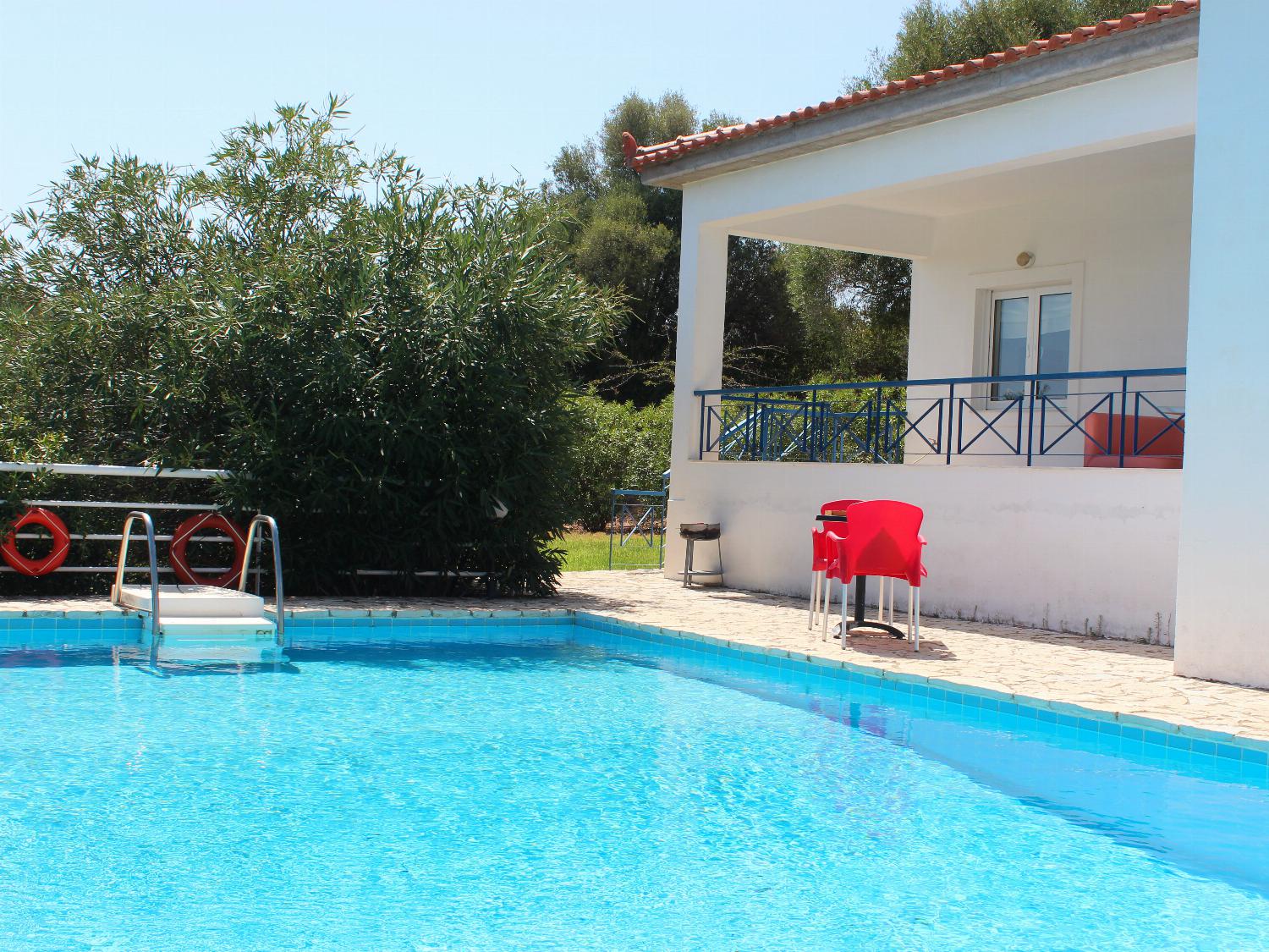 Private pool and terrace