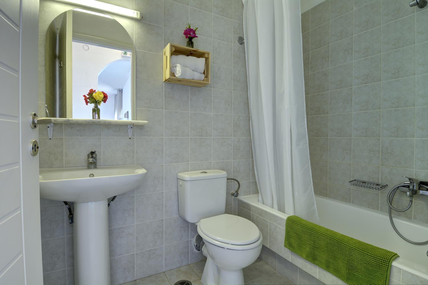Family bathroom with bath