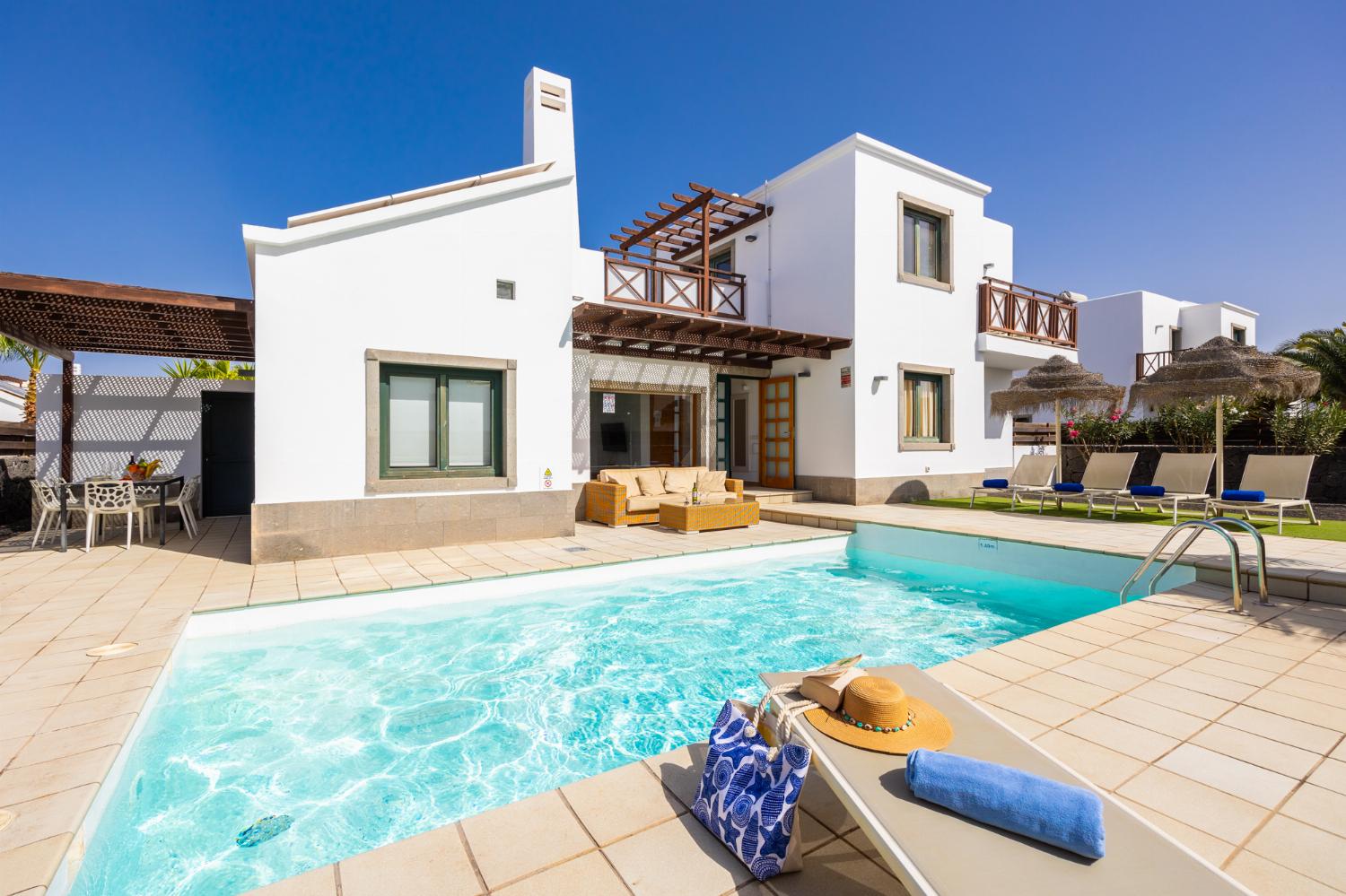 ,Beautiful villa with private pool and terrace