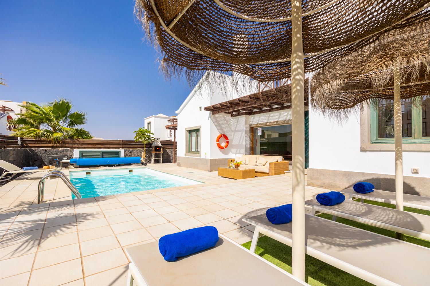 Private pool and terrace