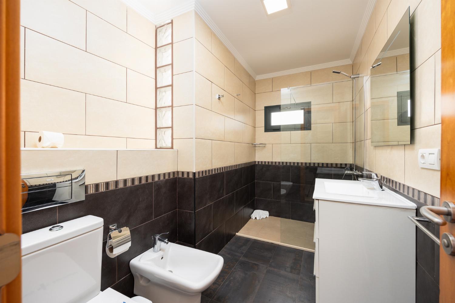 Family bathroom with shower