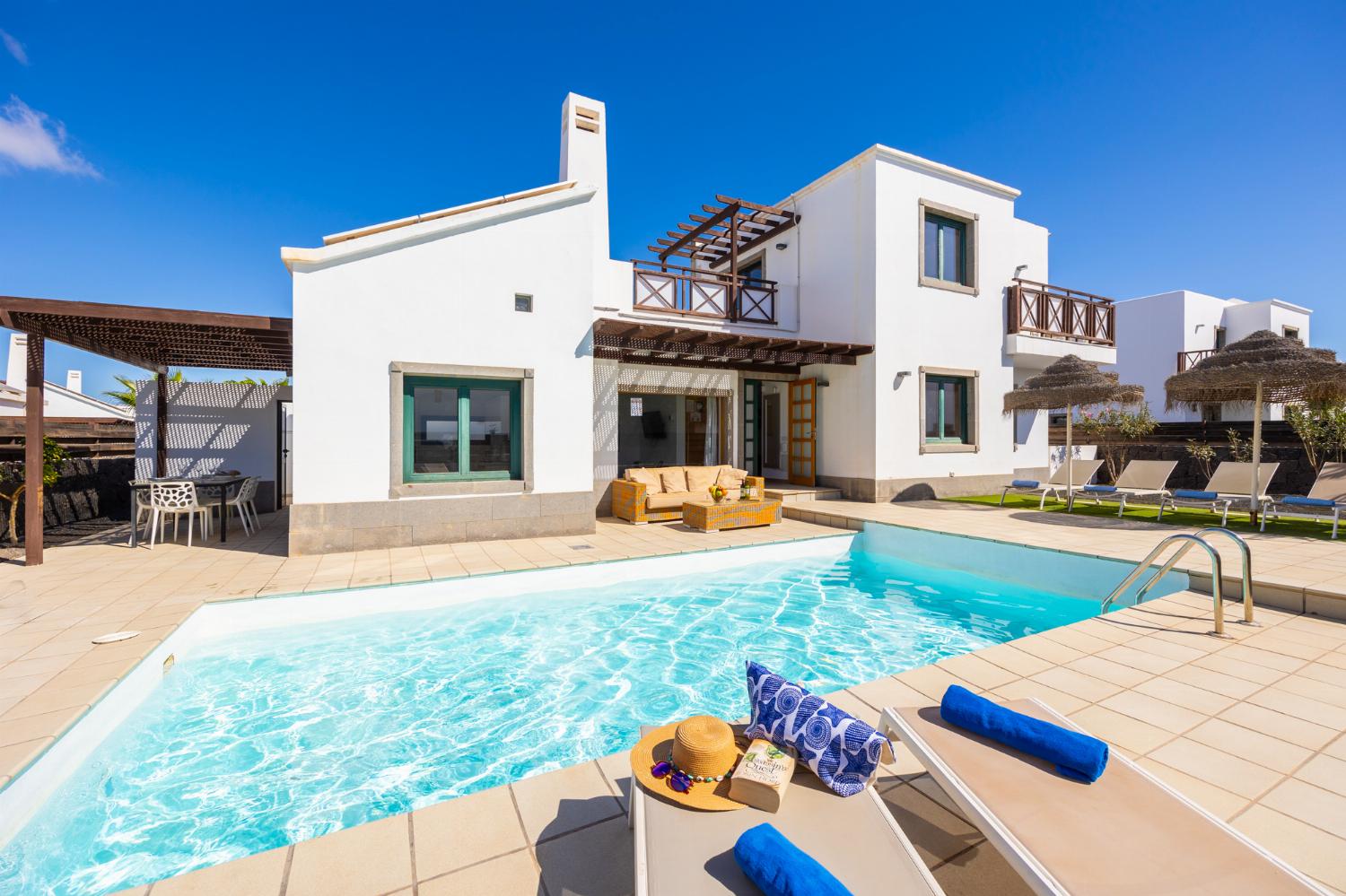 ,Beautiful villa with private pool and terrace
