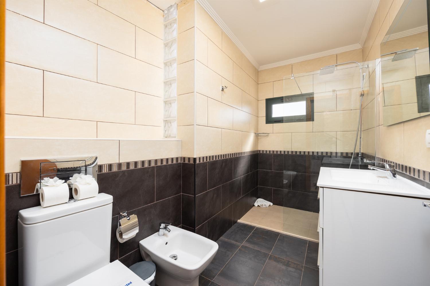 Family bathroom with shower
