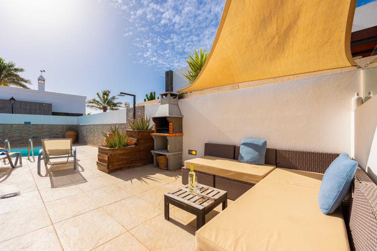 Terrace area with BBQ