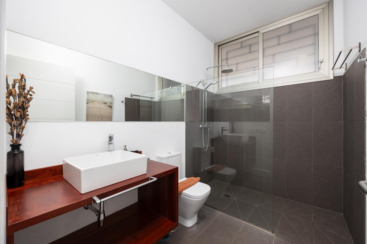 Family bathroom with shower