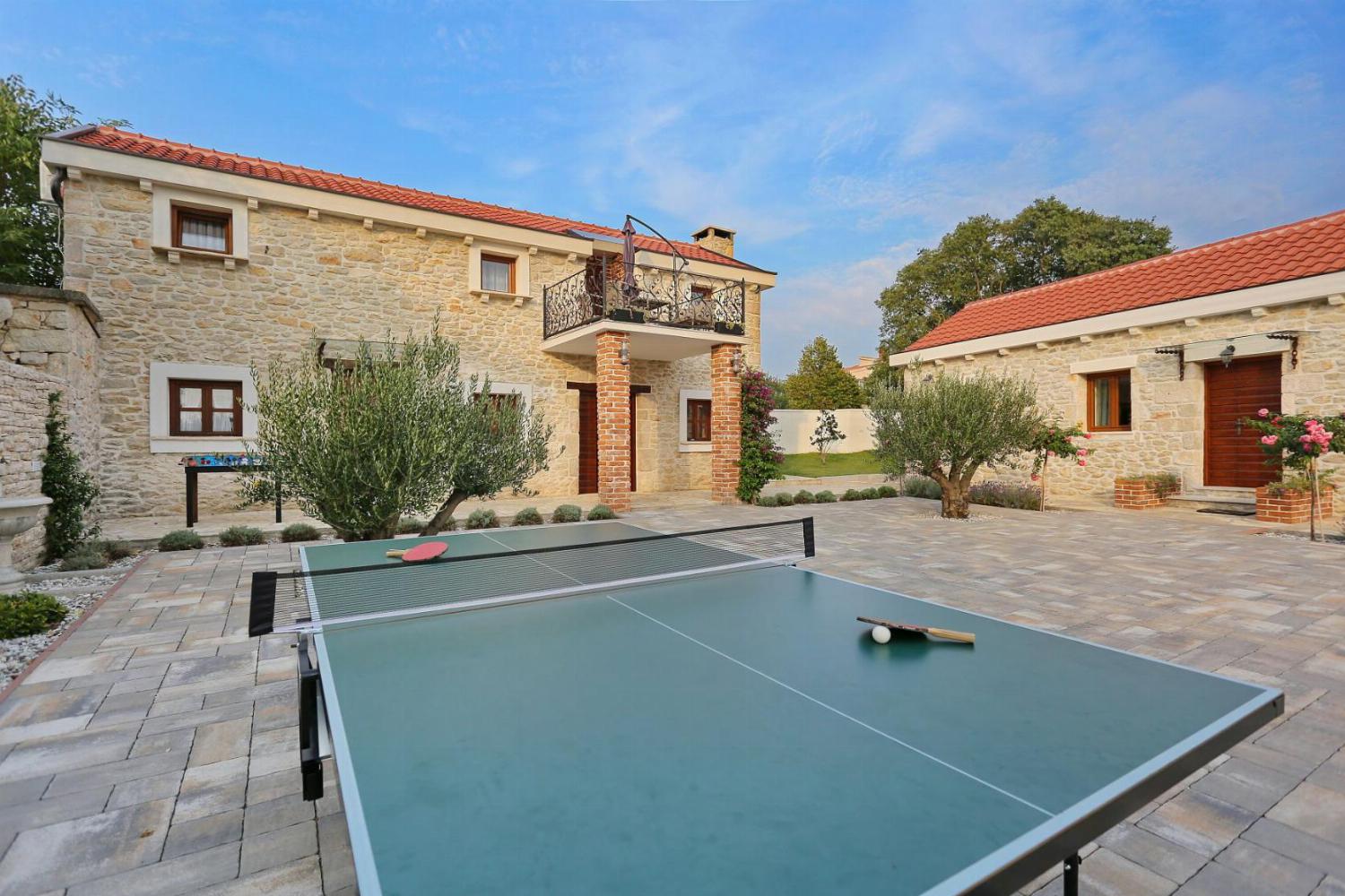 Outdoor table tennis