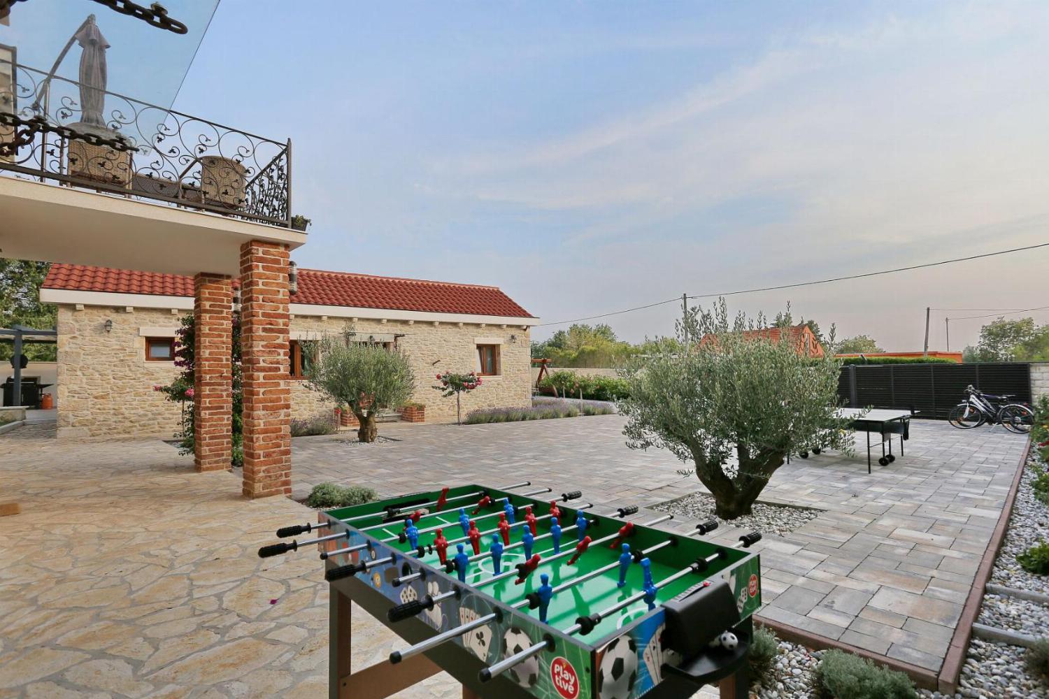 Outdoor table football