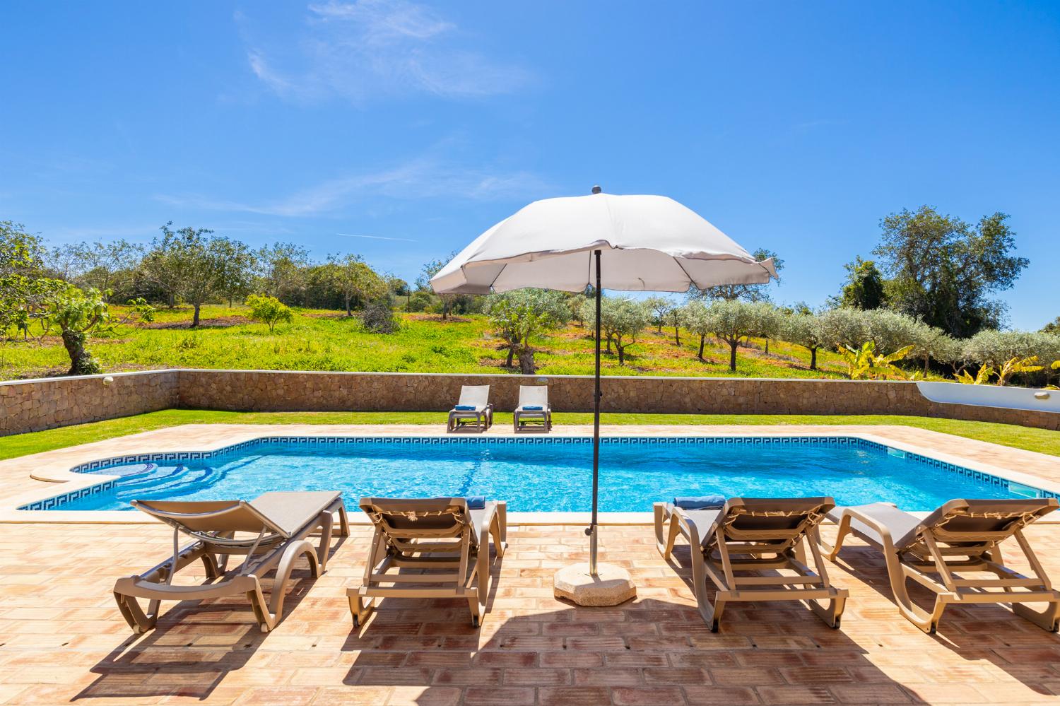 Private pool and terrace