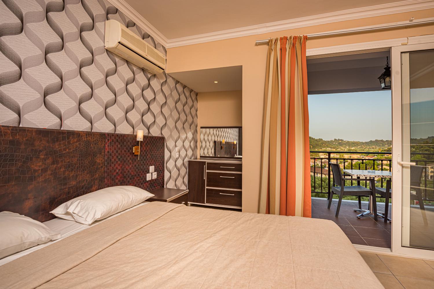 Double bedroom with terrace access with panoramic views and A/C
