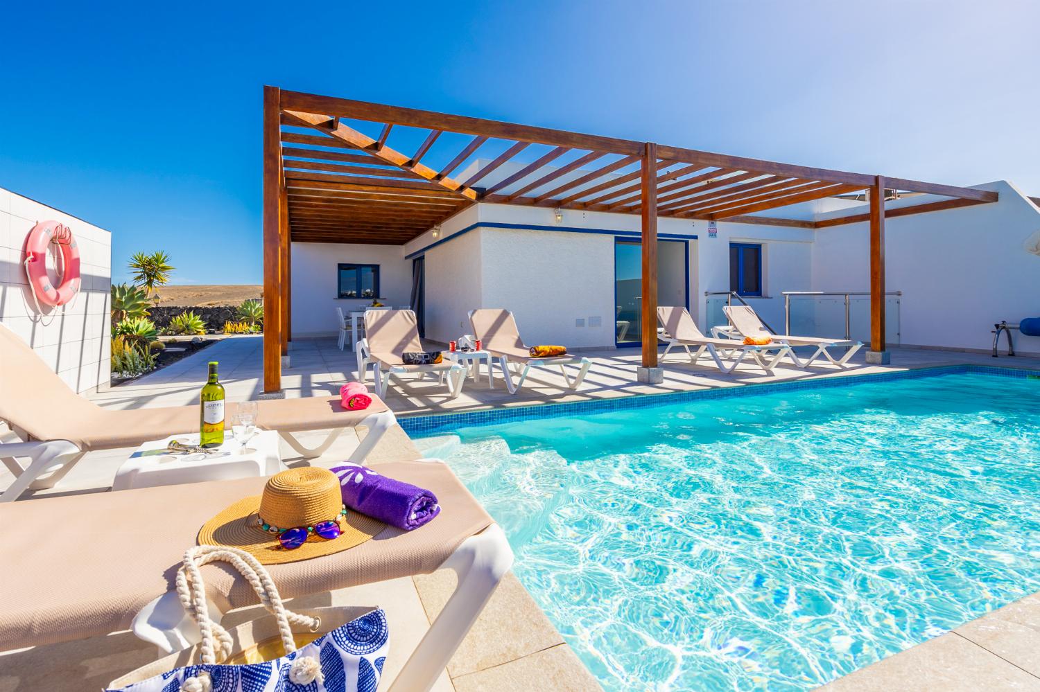 ,Beautiful villa with private pool and terrace