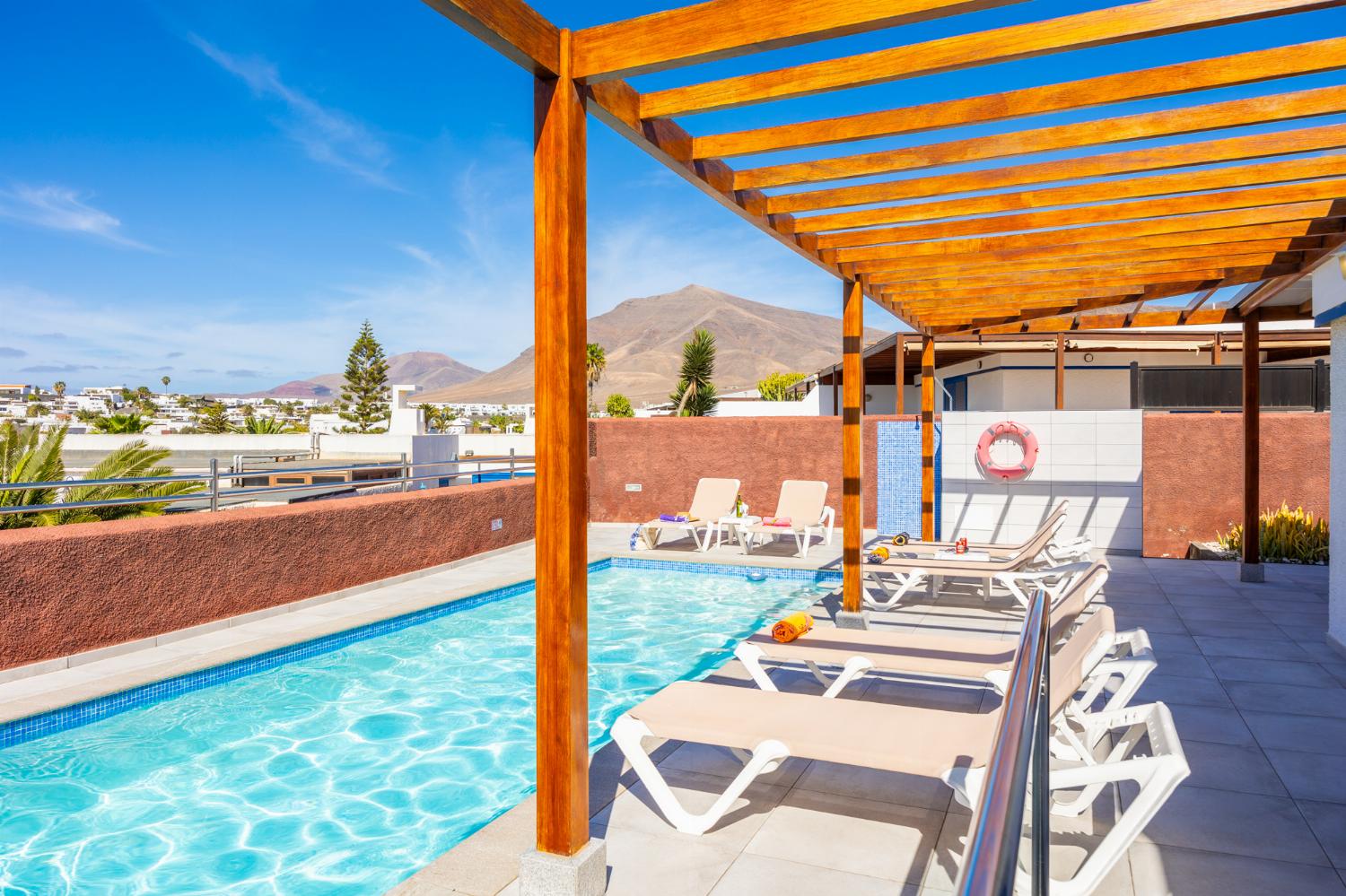 Private pool and terrace