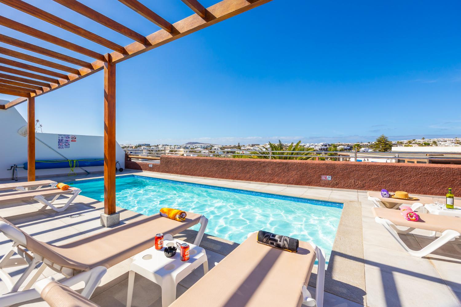 Private pool and terrace