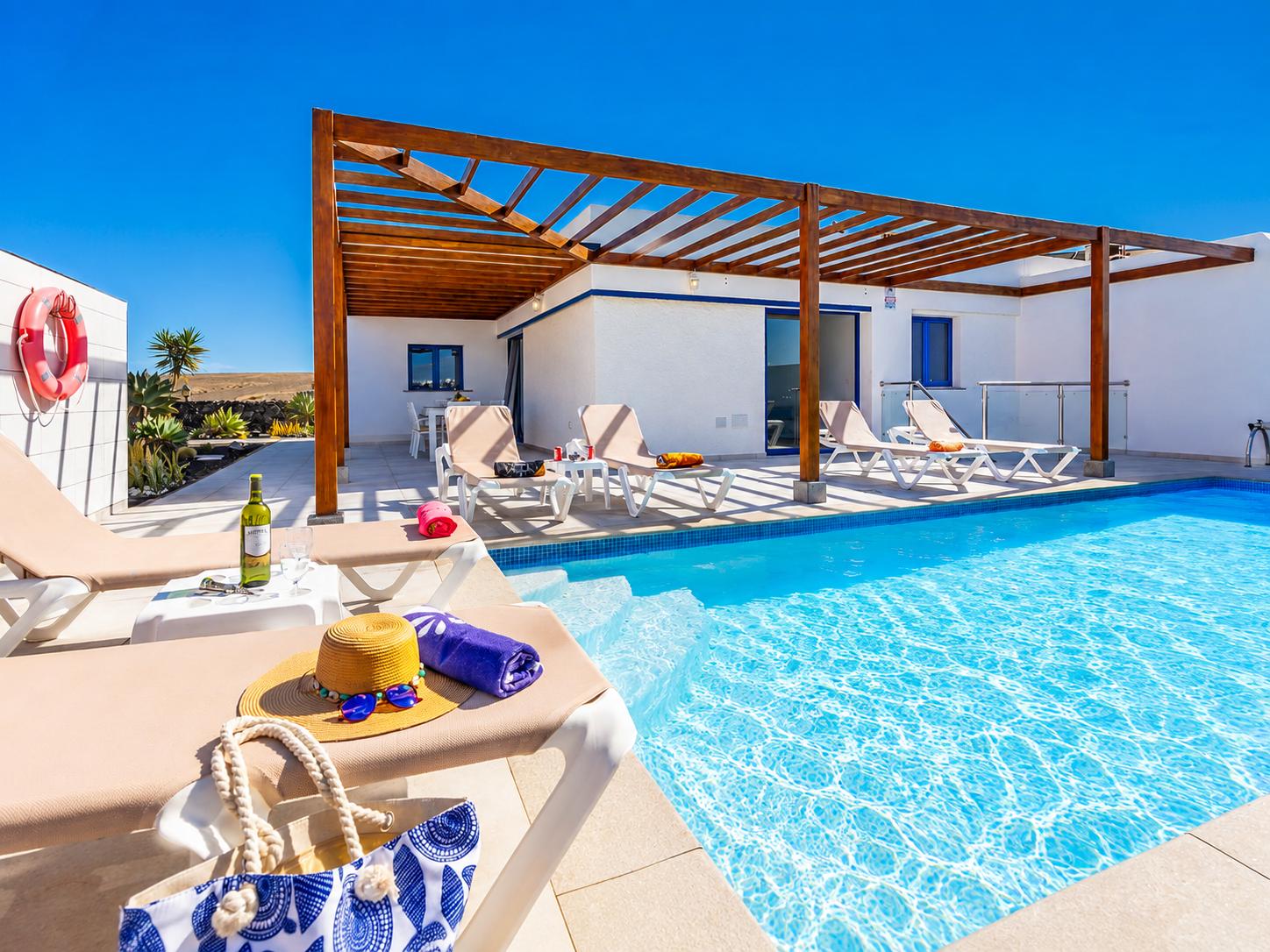 ,Beautiful villa with private pool and terrace