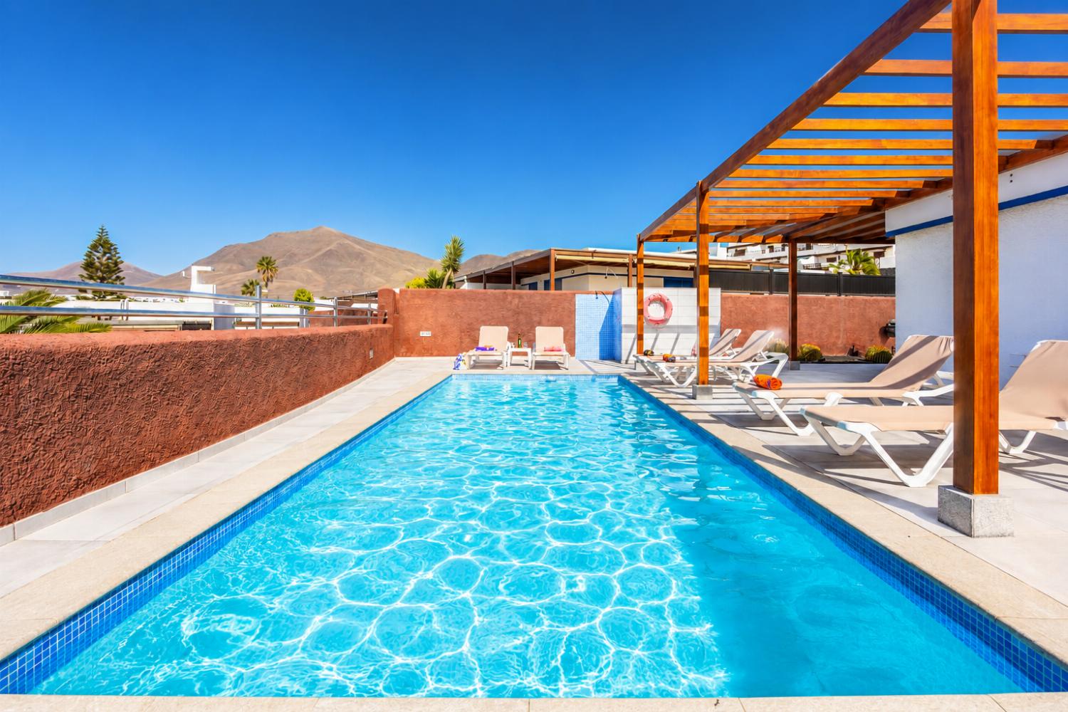 Private pool and terrace