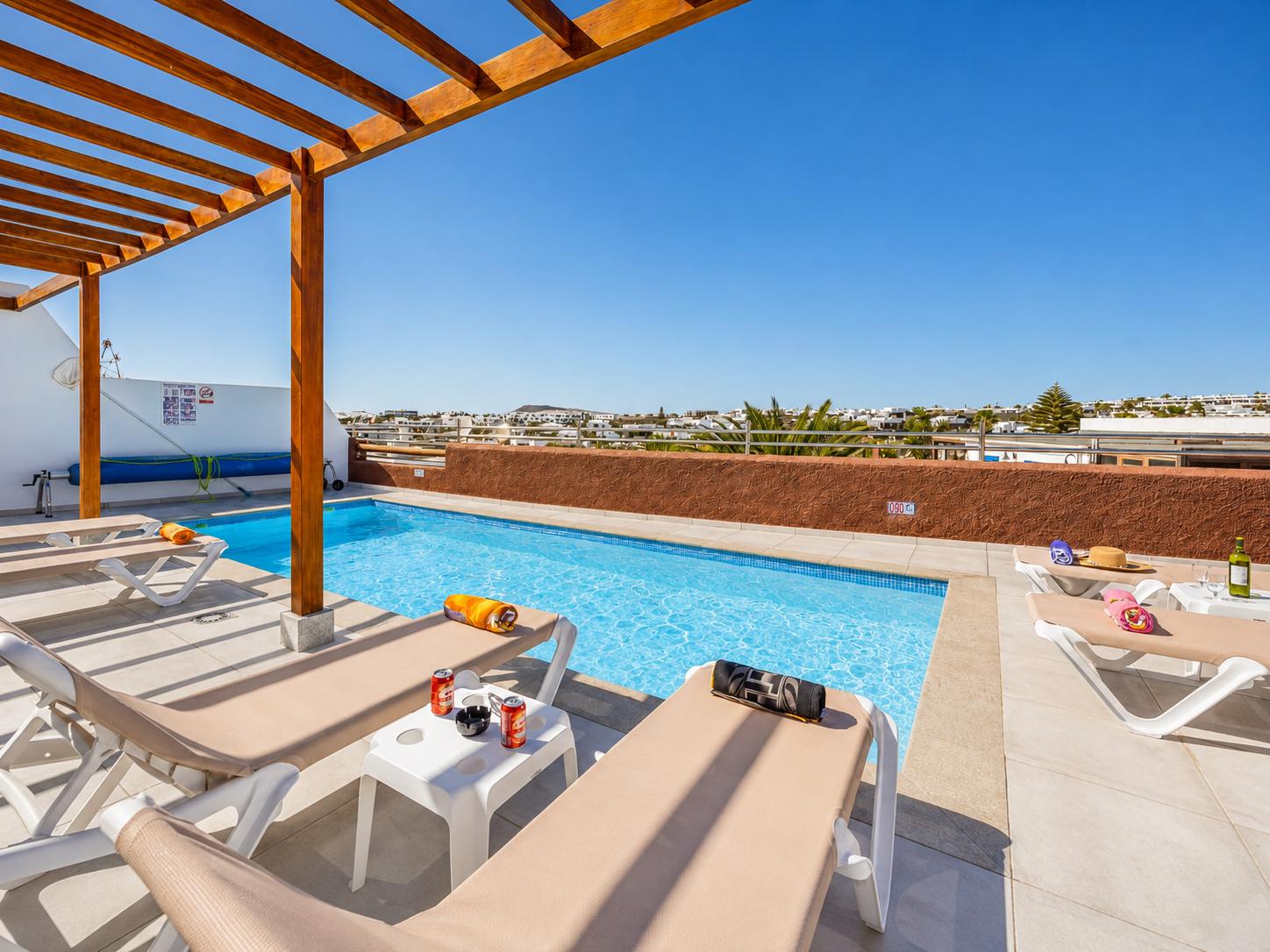 Private pool and terrace
