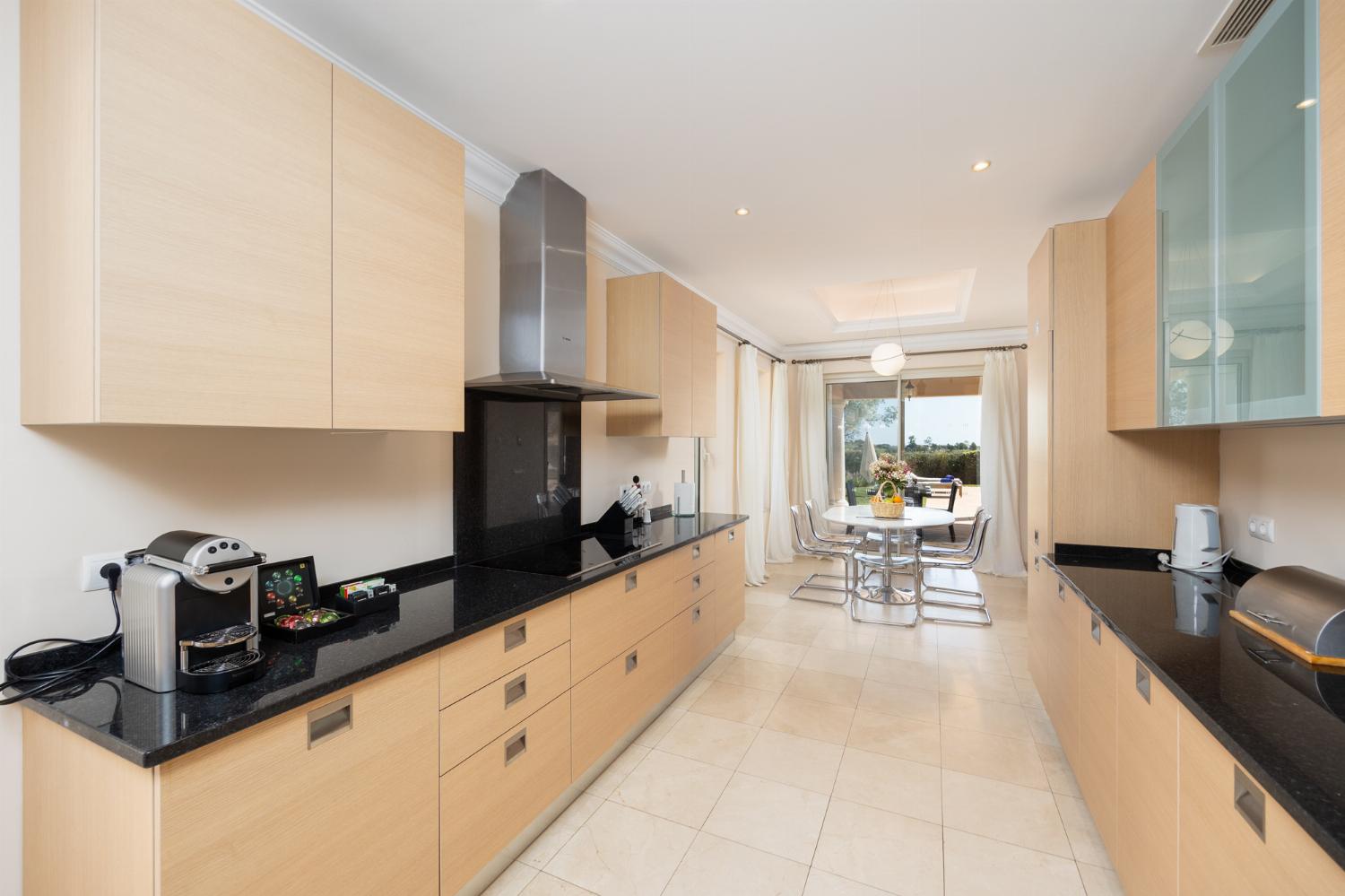 Equipped kitchen