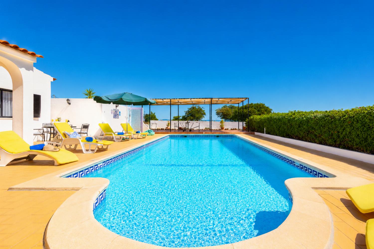 Private pool and terrace