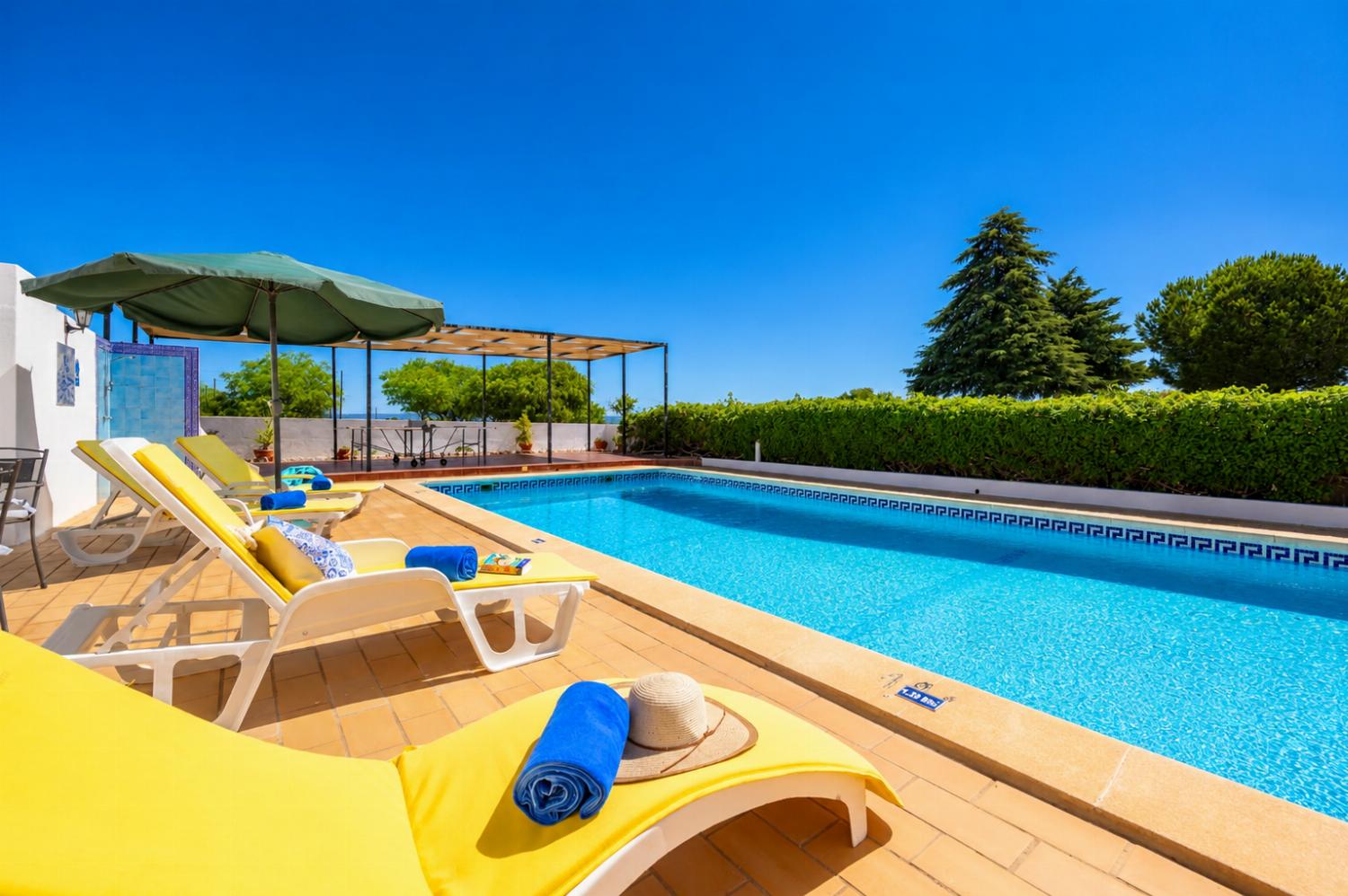 Private pool and terrace