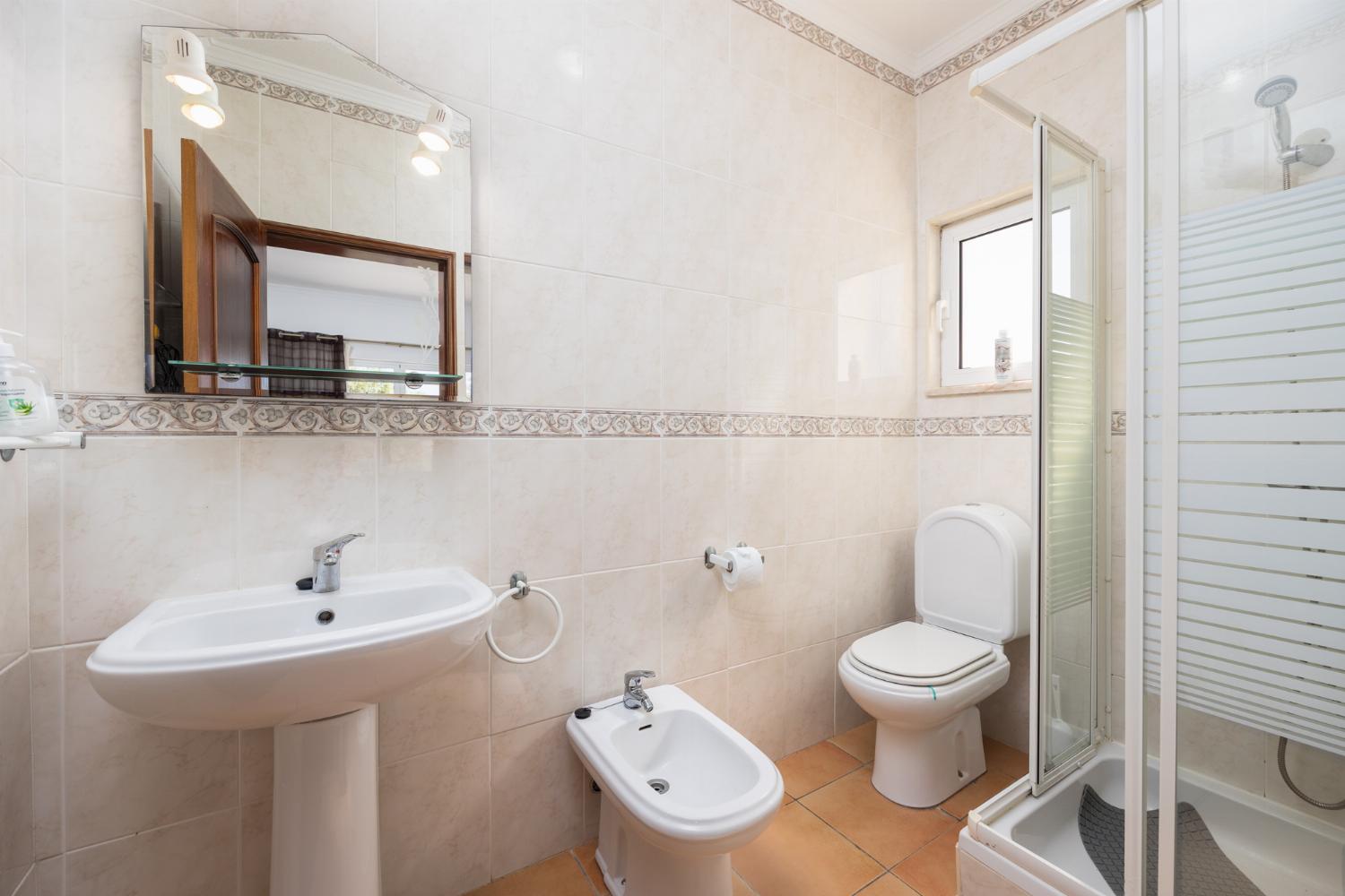 En suite bathroom with shower