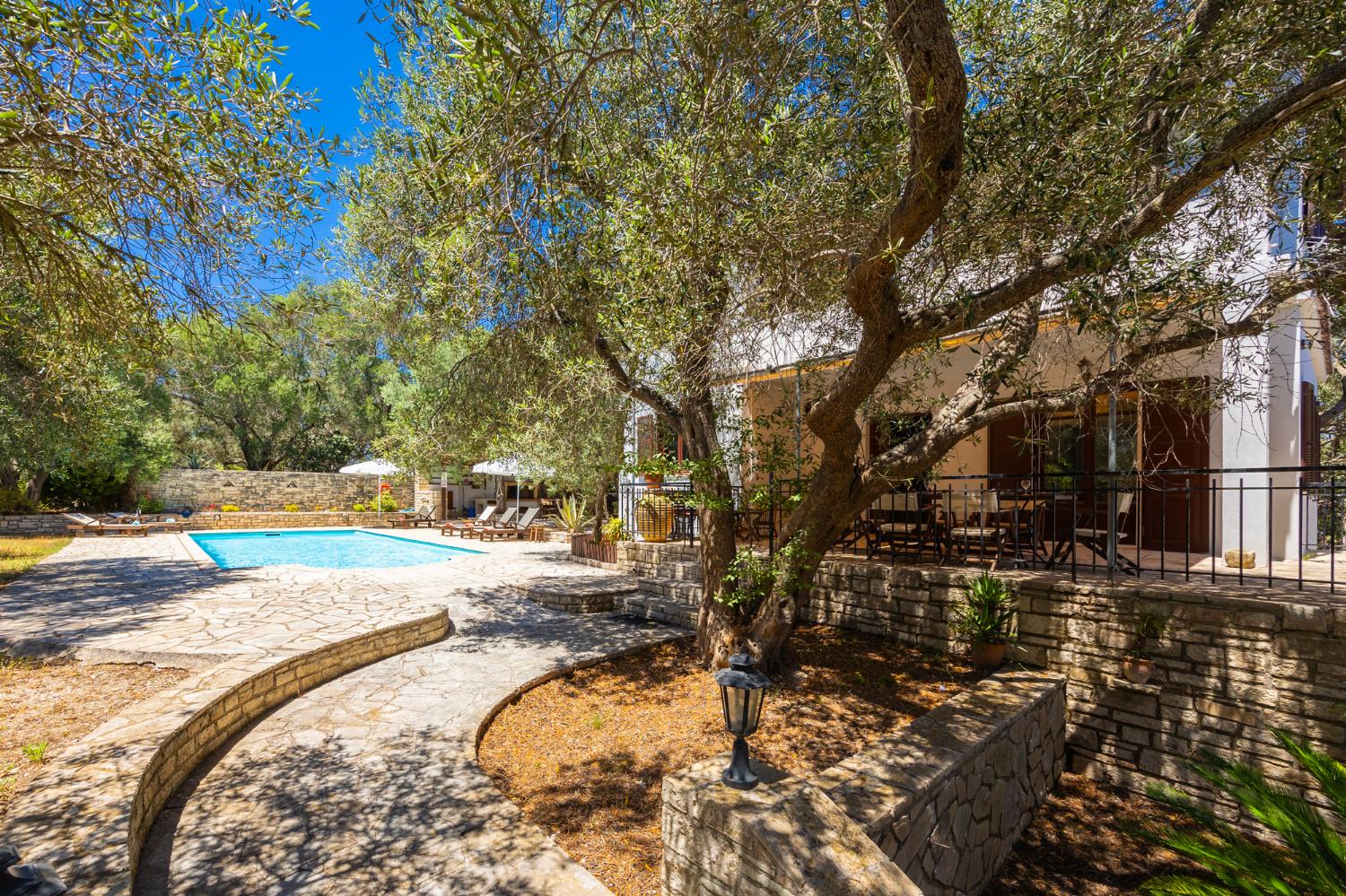 Beautiful villa with private pool, terrace, and garden