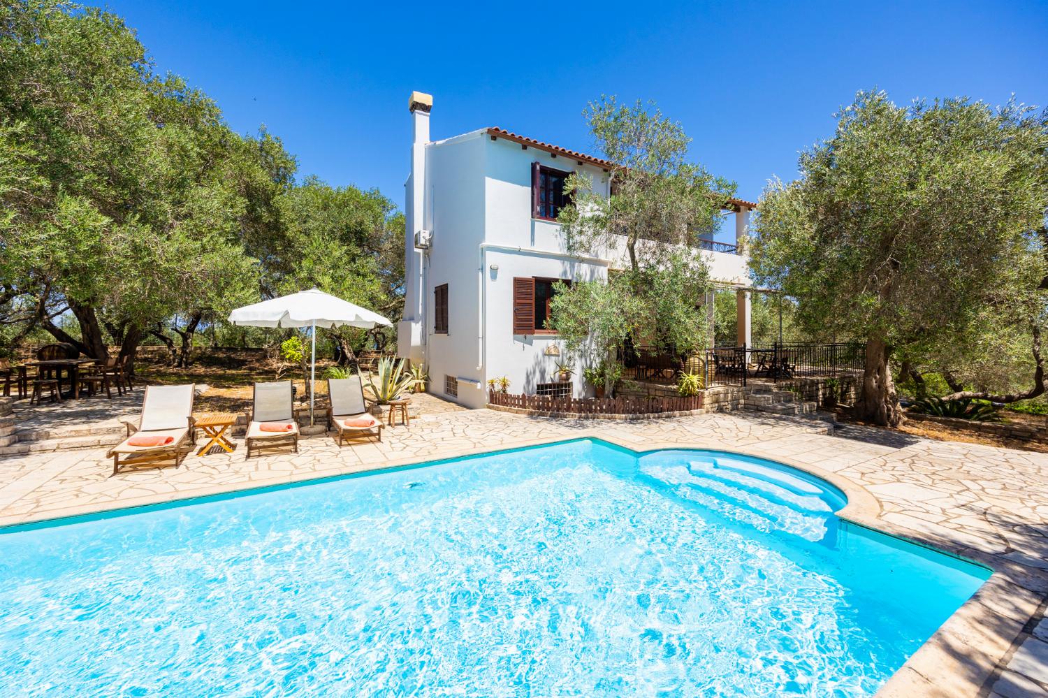 Beautiful villa with private pool, terrace, and garden