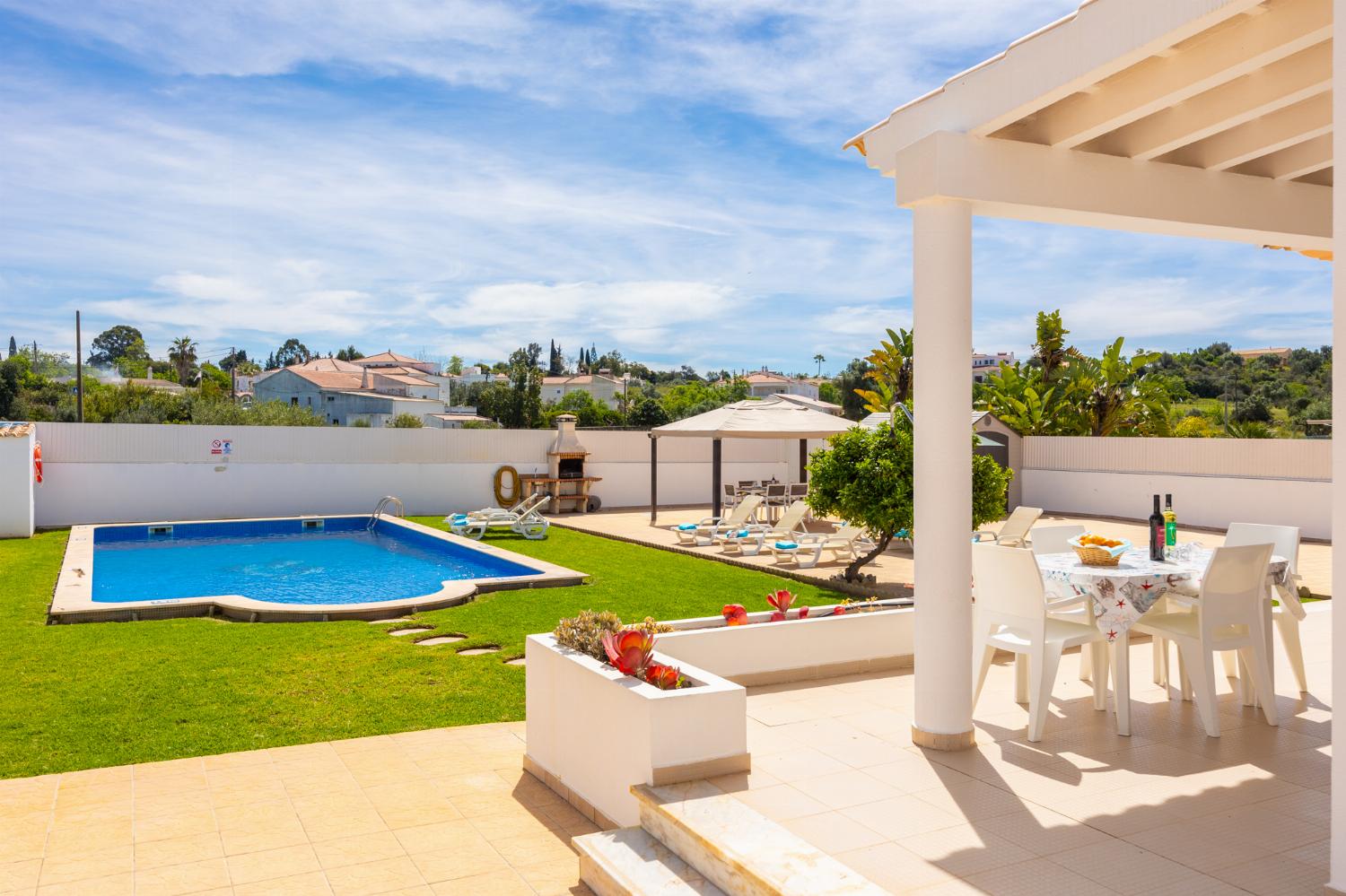 Private pool and terrace