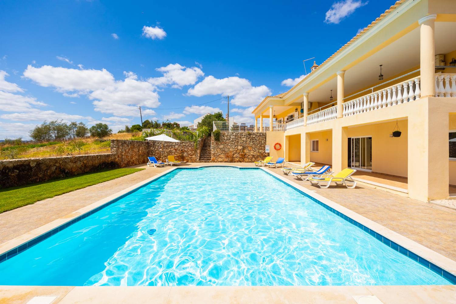 Private pool and terrace