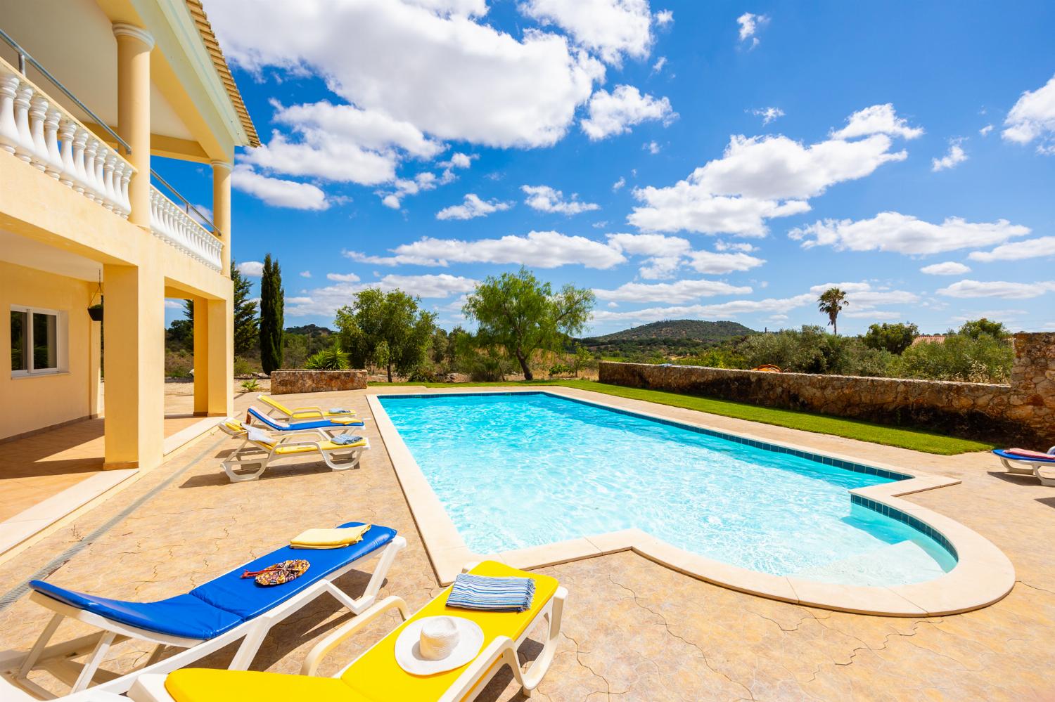 Private pool and terrace