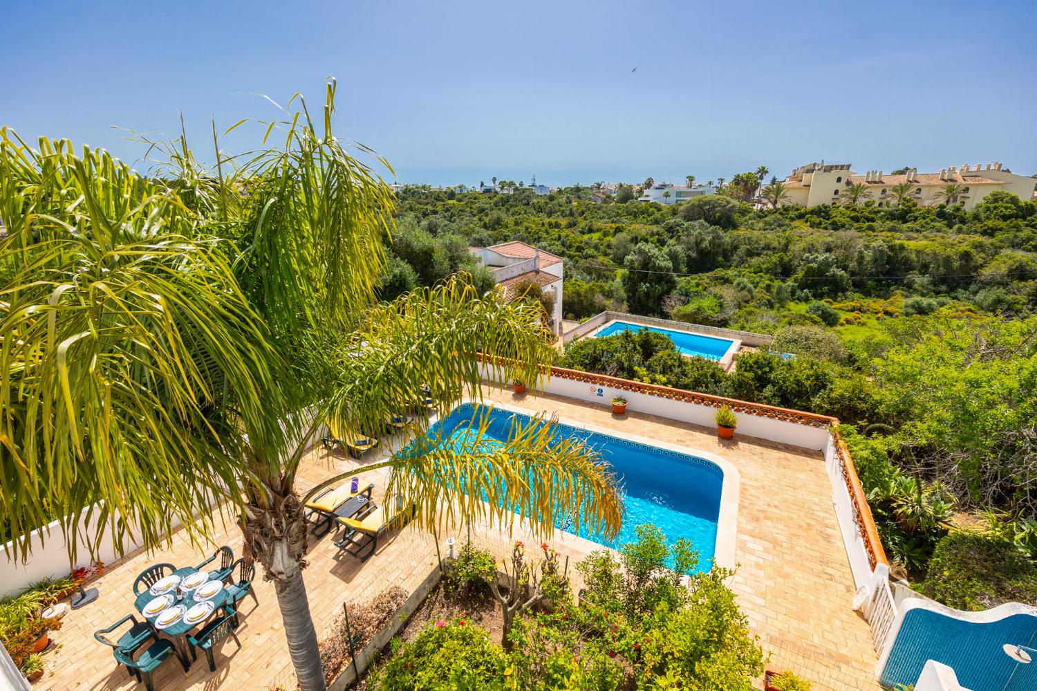 ,Private pool and terrace