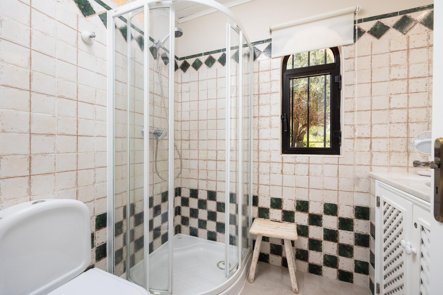 Family bathroom with shower