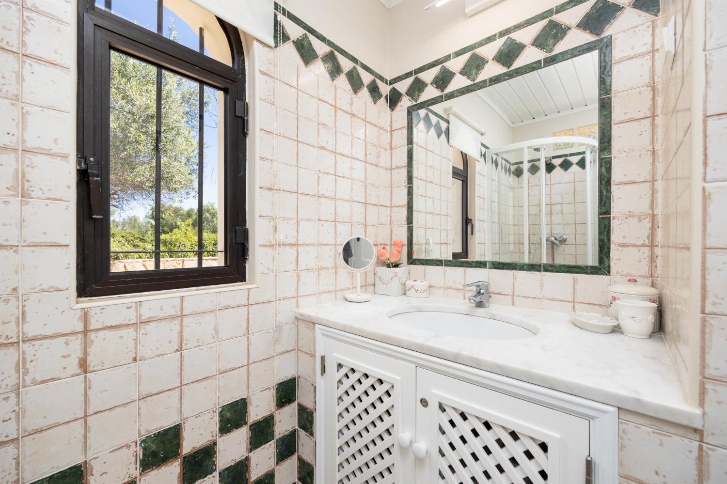 Family bathroom with shower