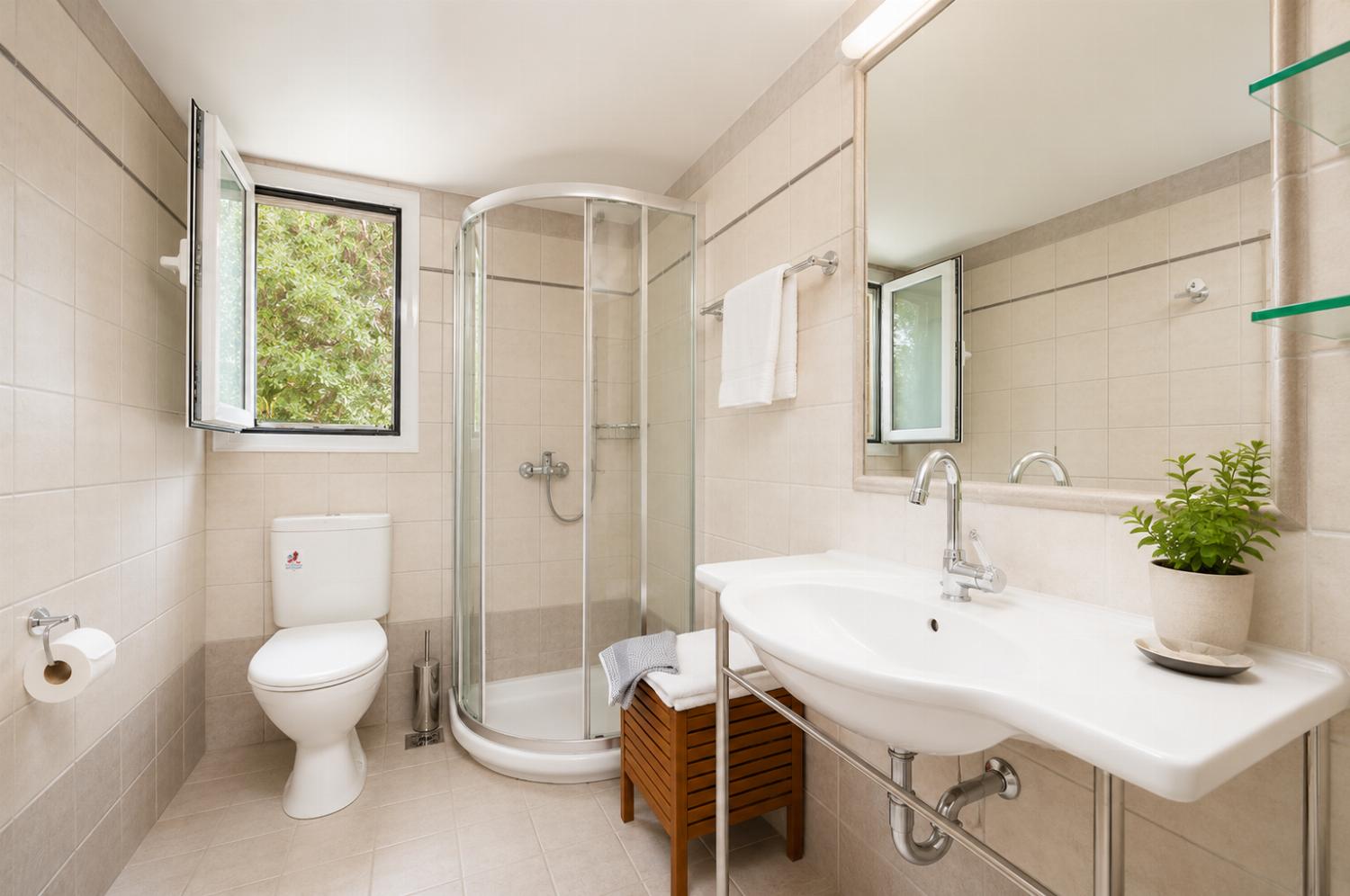 Family bathroom with shower