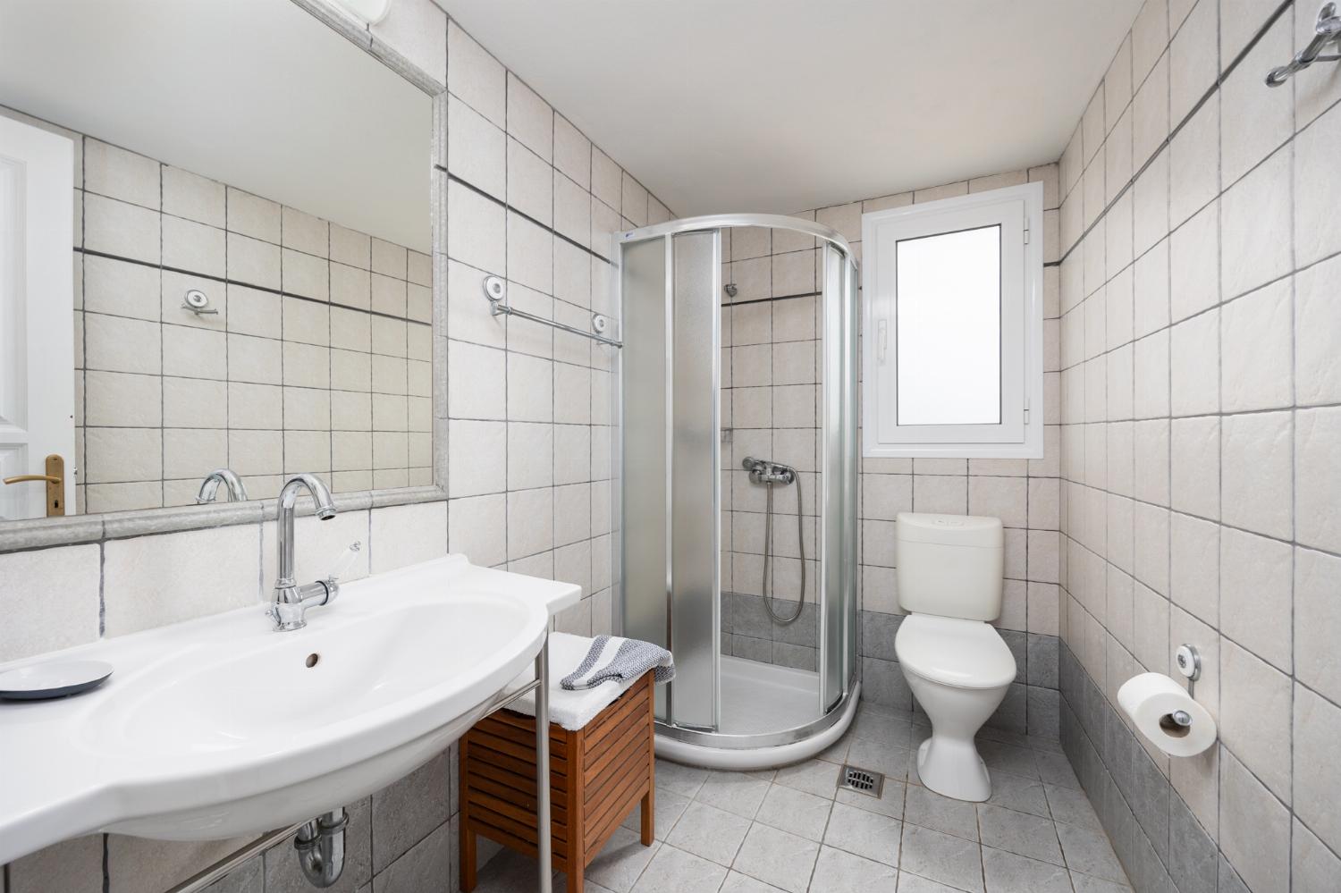 Family bathroom with shower